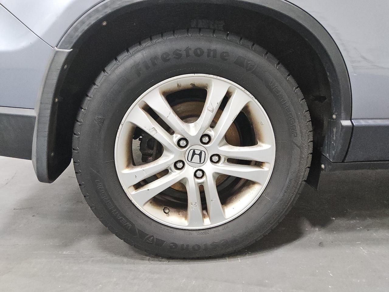 2011 Honda Cr-v Exl Blue vin: JHLRE4H74BC018183 Damage: Right Rear Wheel, Curb Rash, 4 To 5 Inches