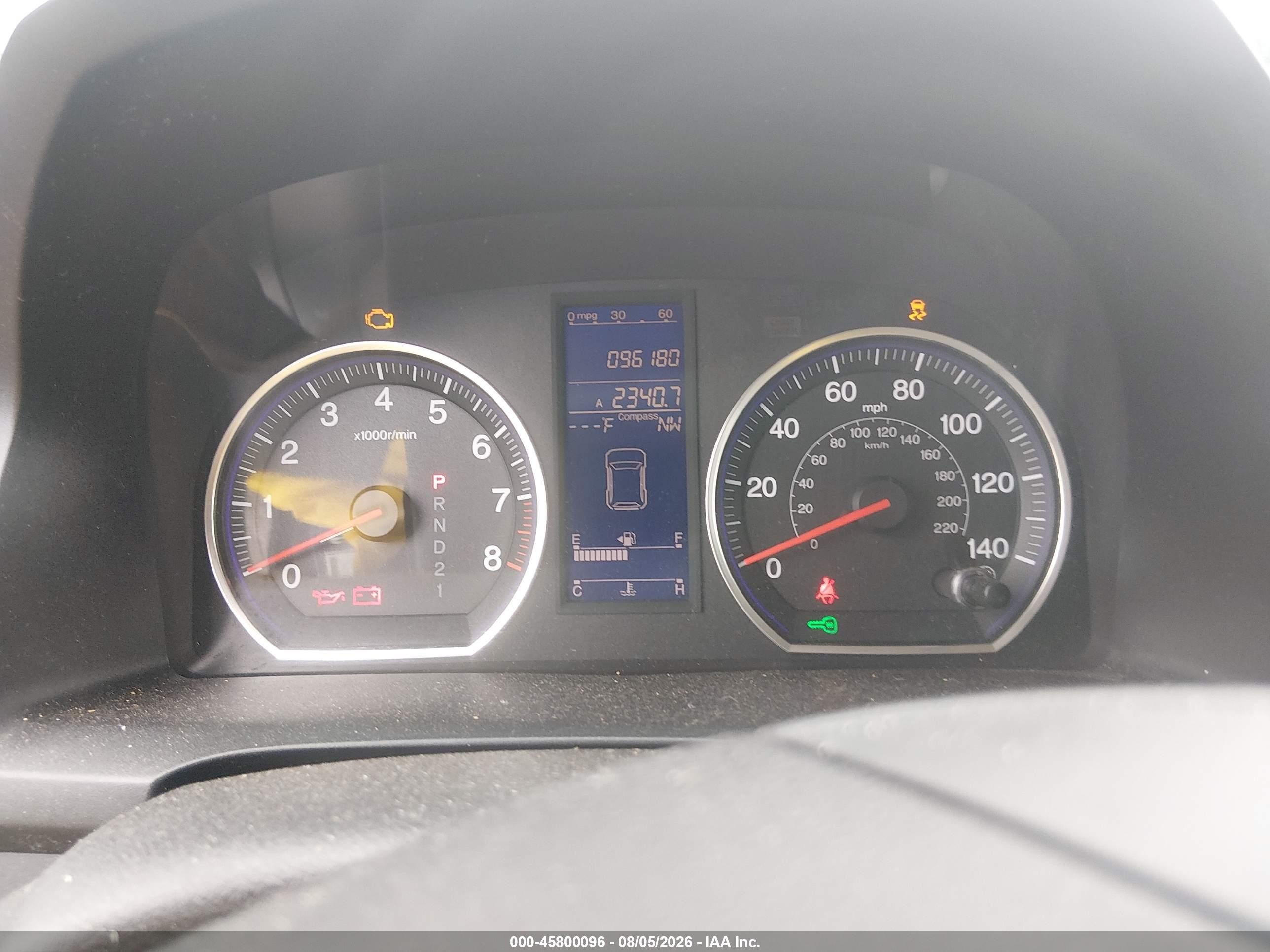 2011 Honda Cr-v Ex-l Light Blue vin: JHLRE4H74BC021682