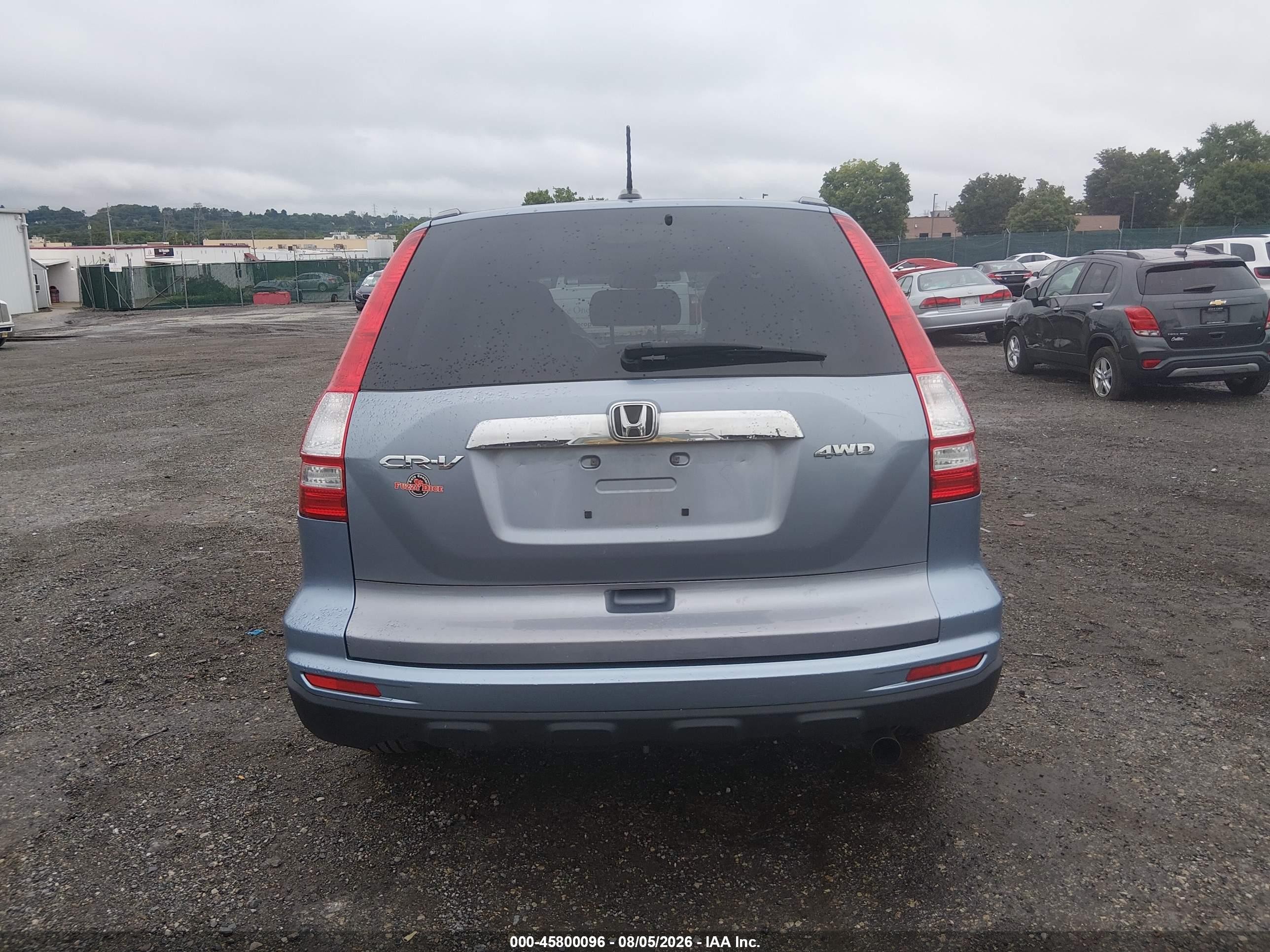 2011 Honda Cr-v Ex-l Light Blue vin: JHLRE4H74BC021682