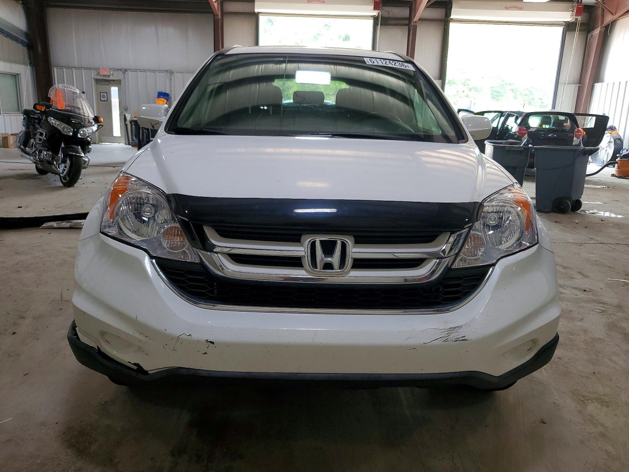 2010 Honda Cr-v Exl White vin: JHLRE4H75AC007725