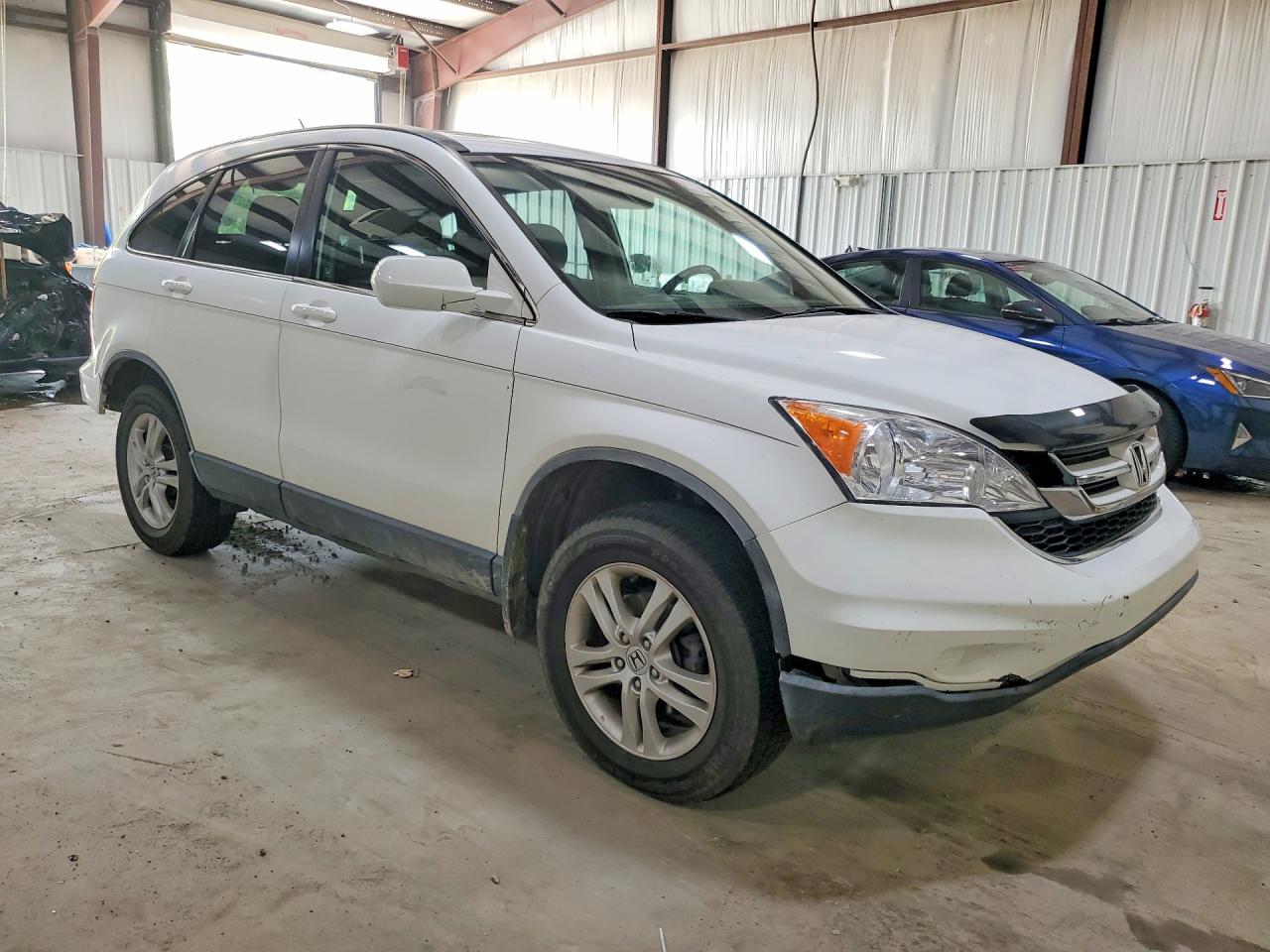 2010 Honda Cr-v Exl White vin: JHLRE4H75AC007725