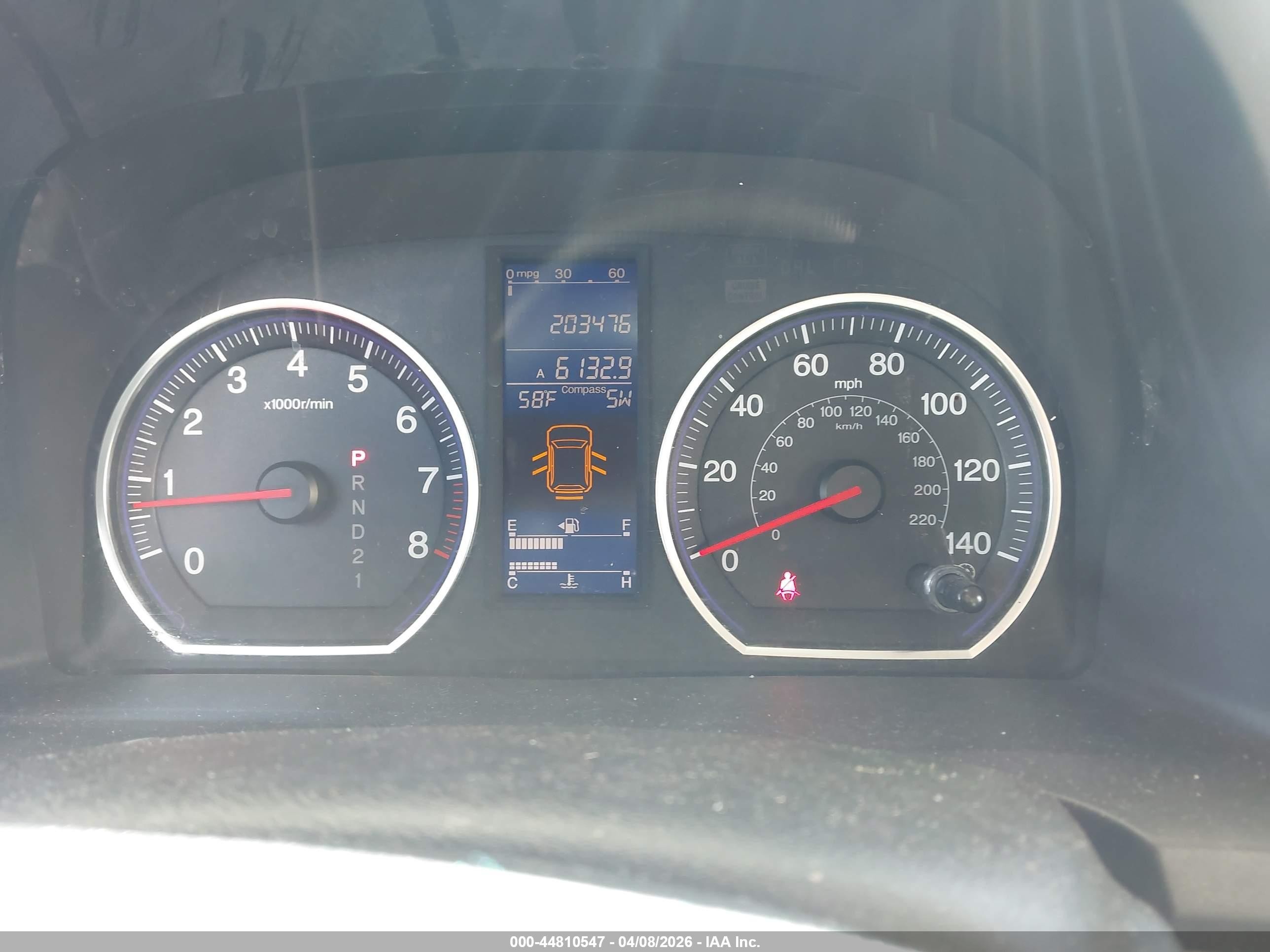 2010 Honda Cr-v Ex-l Red vin: JHLRE4H75AC014917