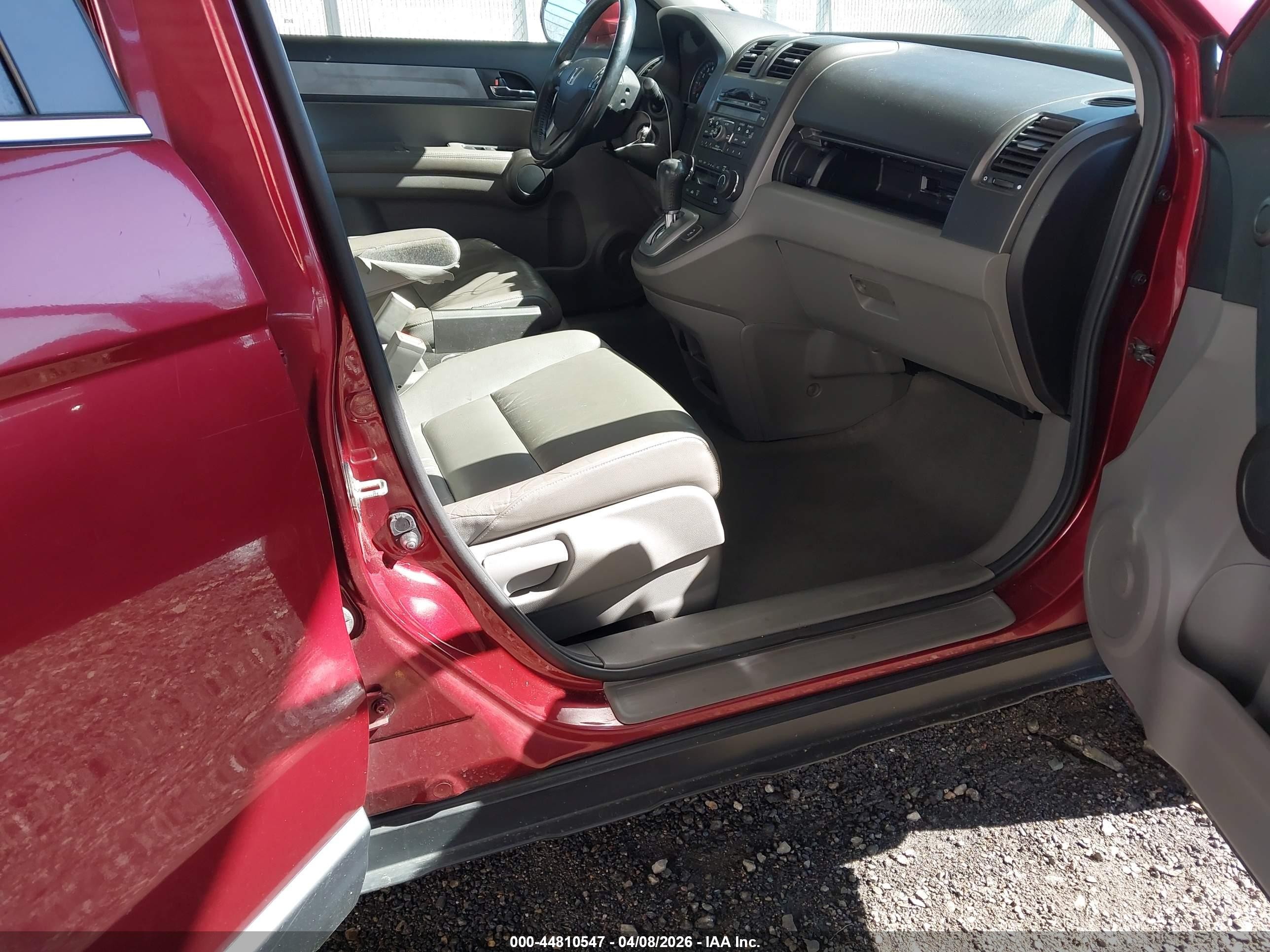 2010 Honda Cr-v Ex-l Red vin: JHLRE4H75AC014917