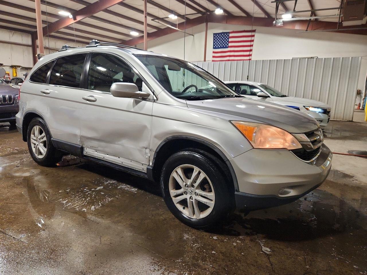 2011 Honda Cr-v Exl Silver vin: JHLRE4H75BC001750