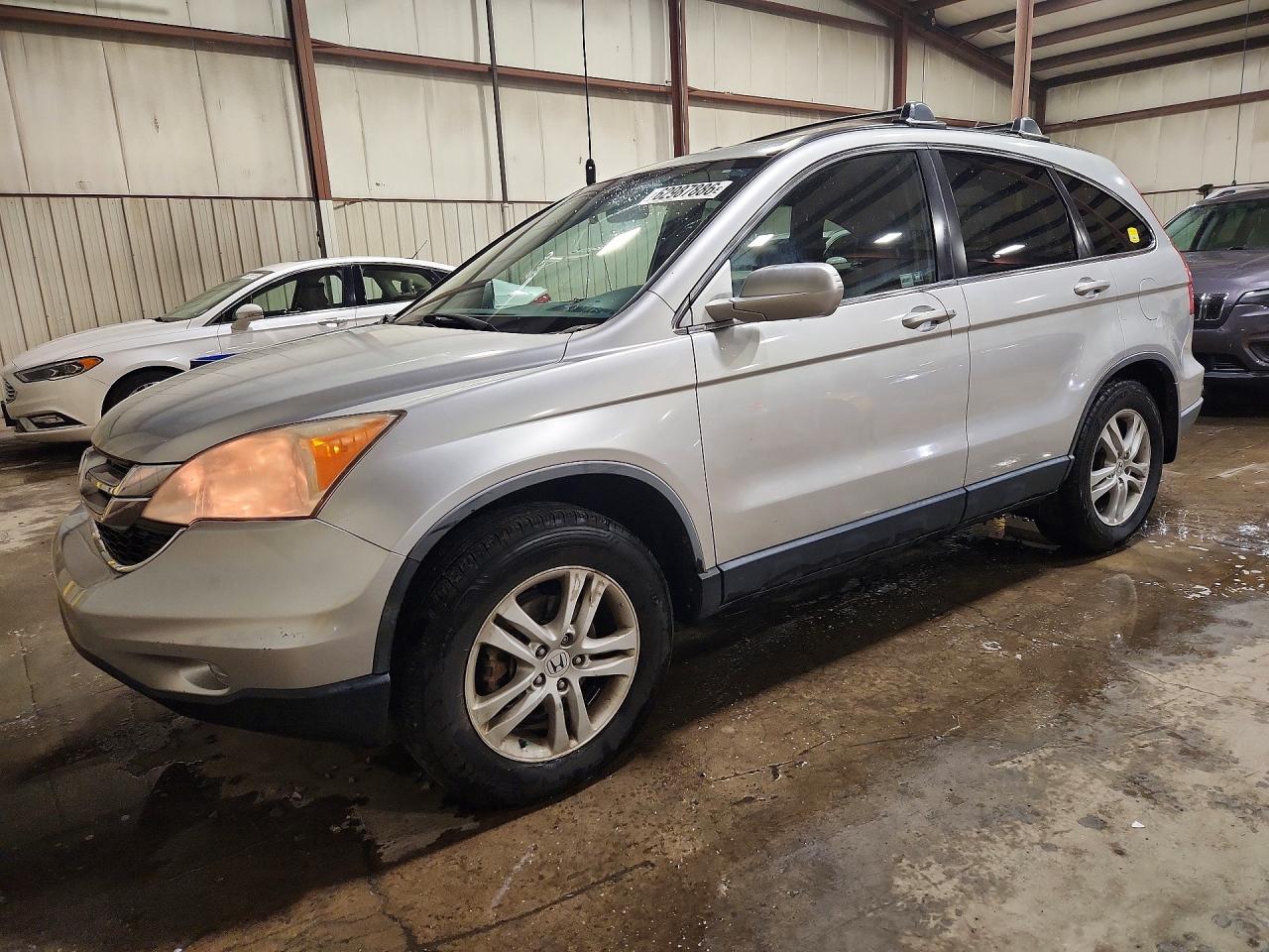 2011 Honda Cr-v Exl Silver vin: JHLRE4H75BC001750