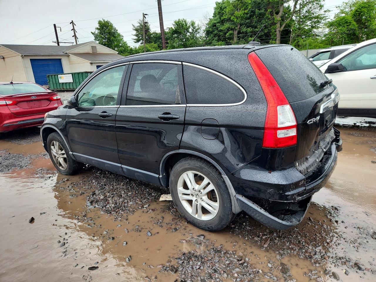 2011 Honda Cr-v Exl Black vin: JHLRE4H75BC006219