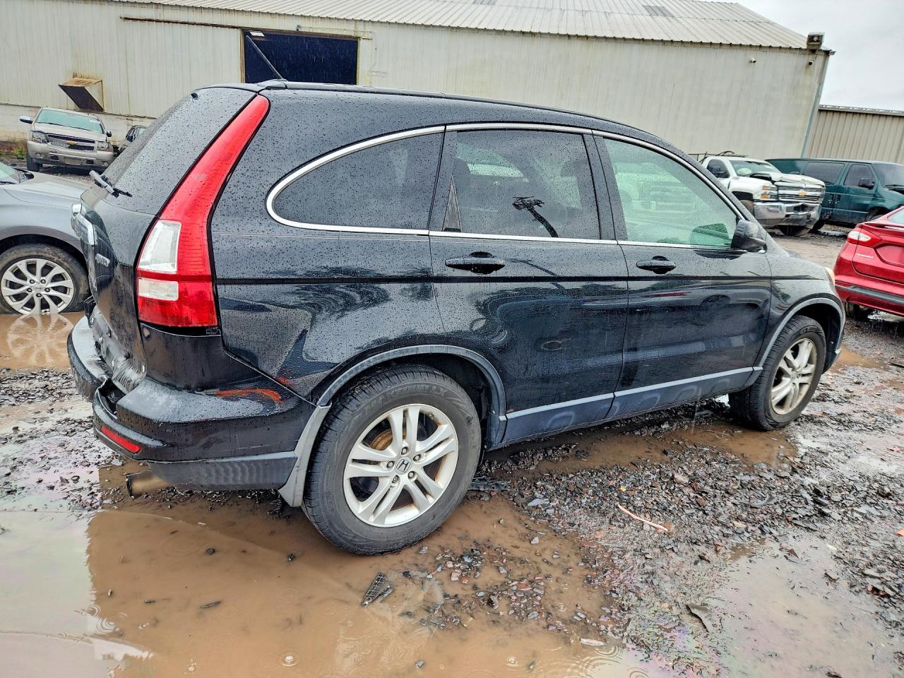 2011 Honda Cr-v Exl Black vin: JHLRE4H75BC006219