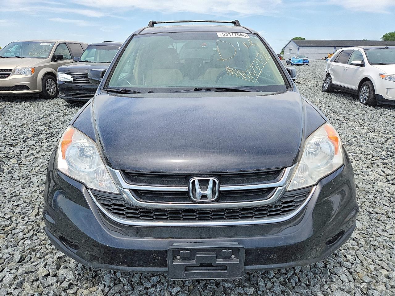 2011 Honda Cr-v Exl Black vin: JHLRE4H75BC033775
