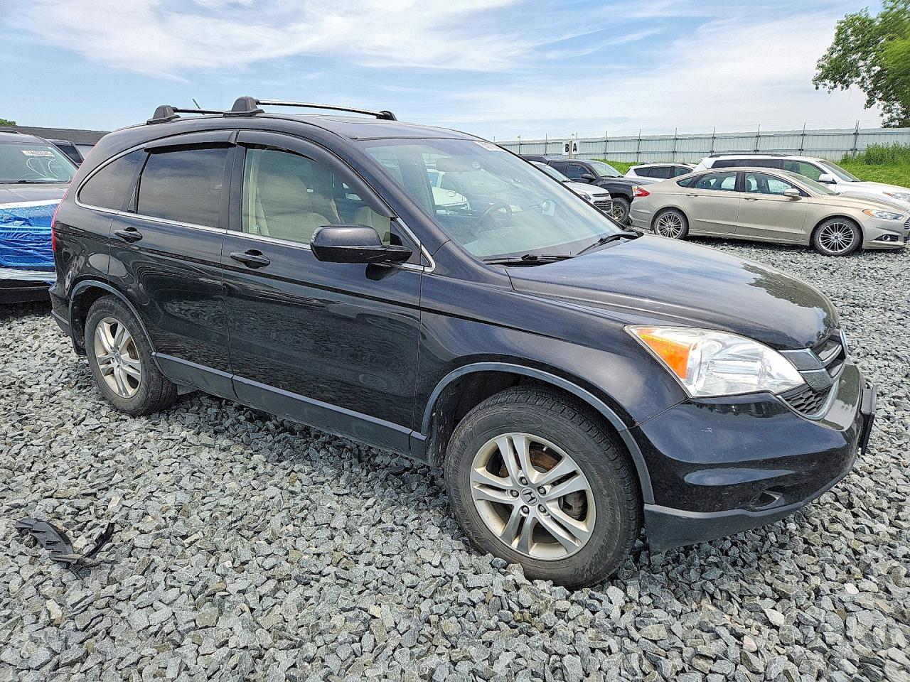 2011 Honda Cr-v Exl Black vin: JHLRE4H75BC033775