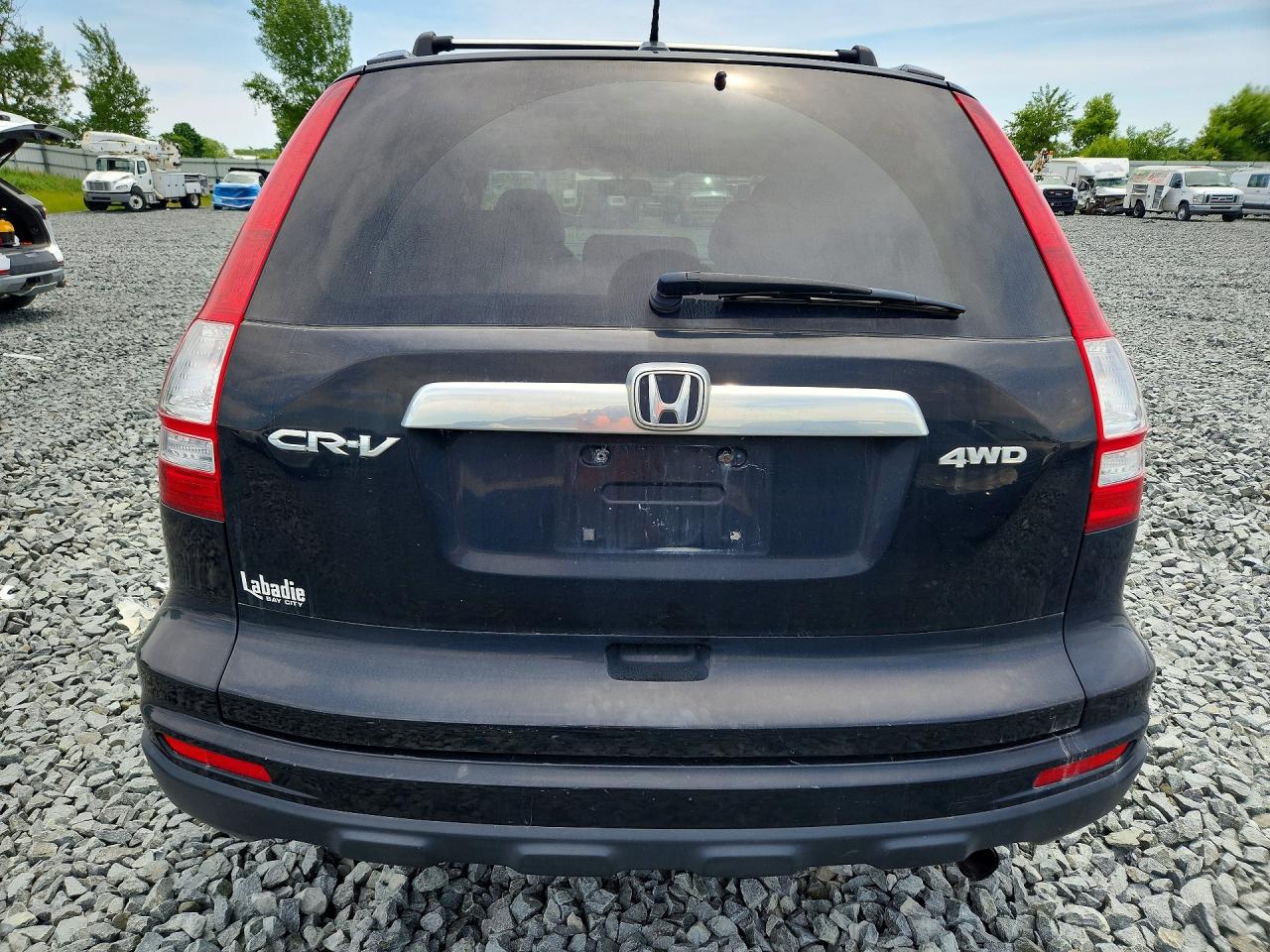 2011 Honda Cr-v Exl Black vin: JHLRE4H75BC033775