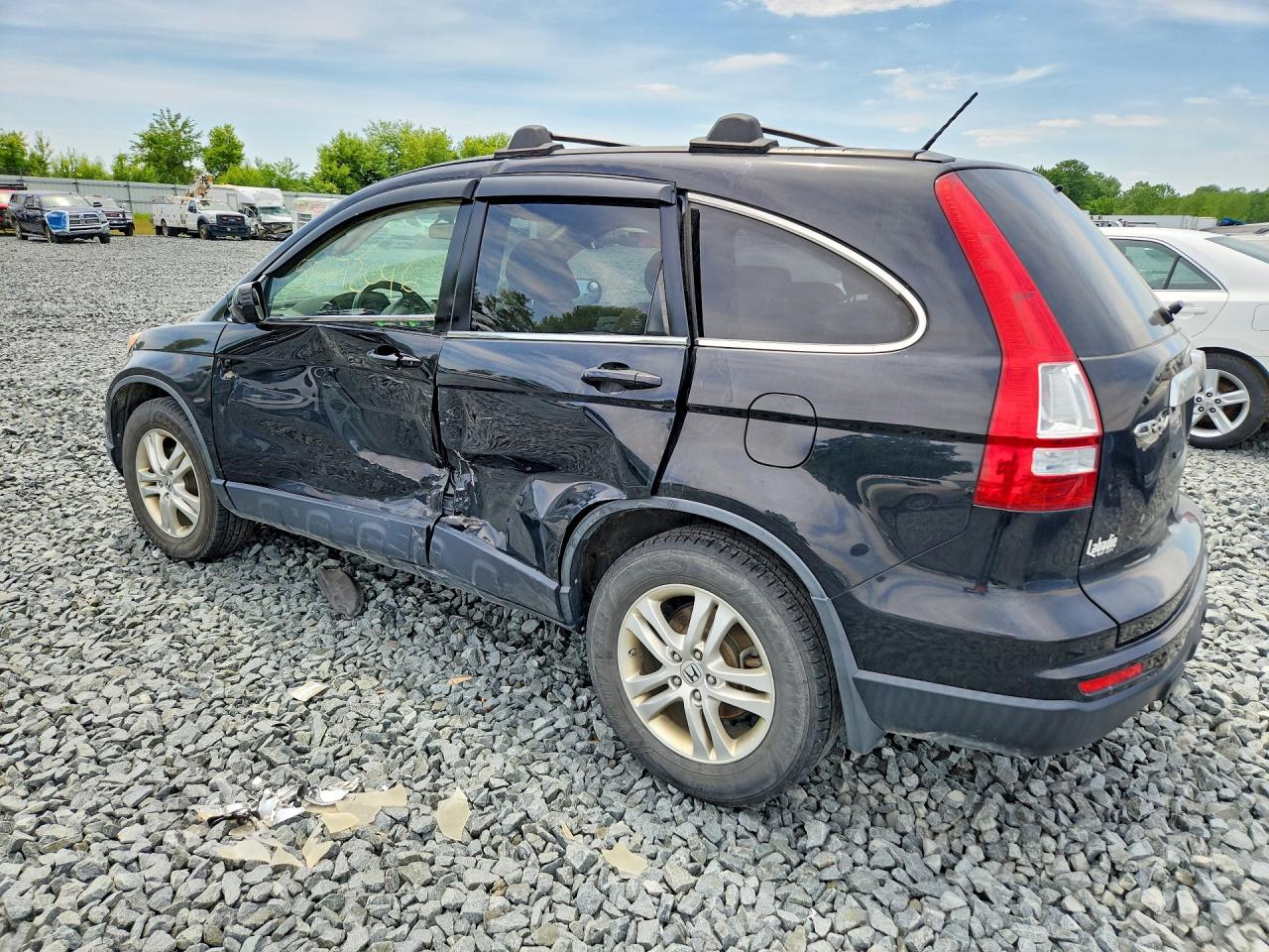 2011 Honda Cr-v Exl Black vin: JHLRE4H75BC033775