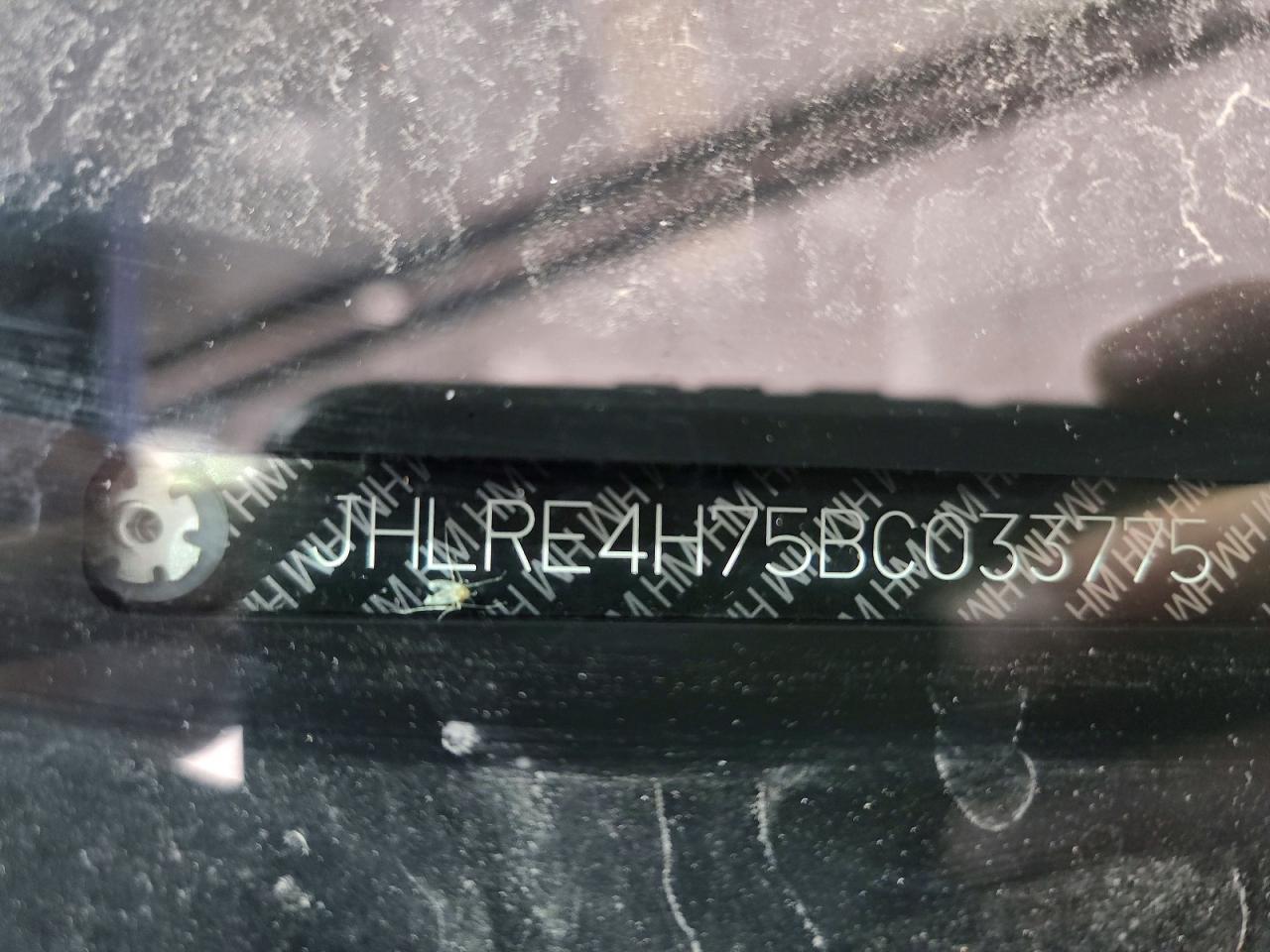 2011 Honda Cr-v Exl Black vin: JHLRE4H75BC033775