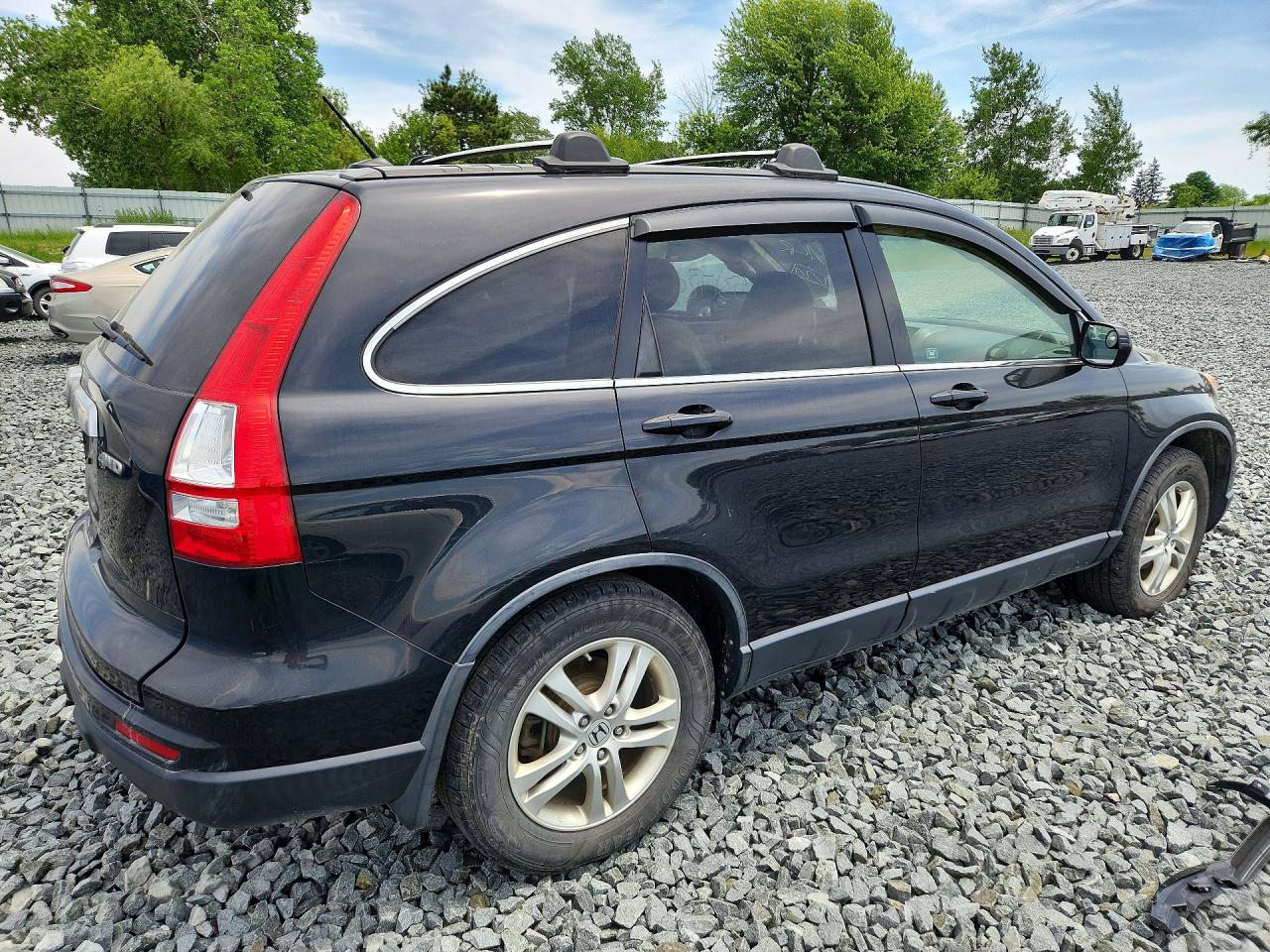 2011 Honda Cr-v Exl Black vin: JHLRE4H75BC033775