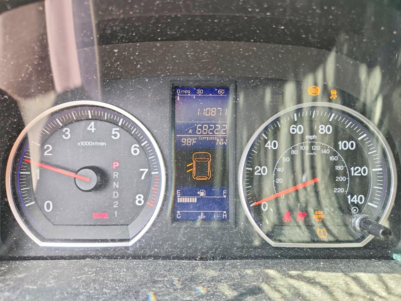 2010 Honda Cr-v Exl Blue vin: JHLRE4H76AC006020