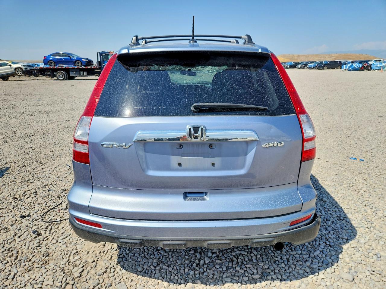 2010 Honda Cr-v Exl Blue vin: JHLRE4H76AC006020