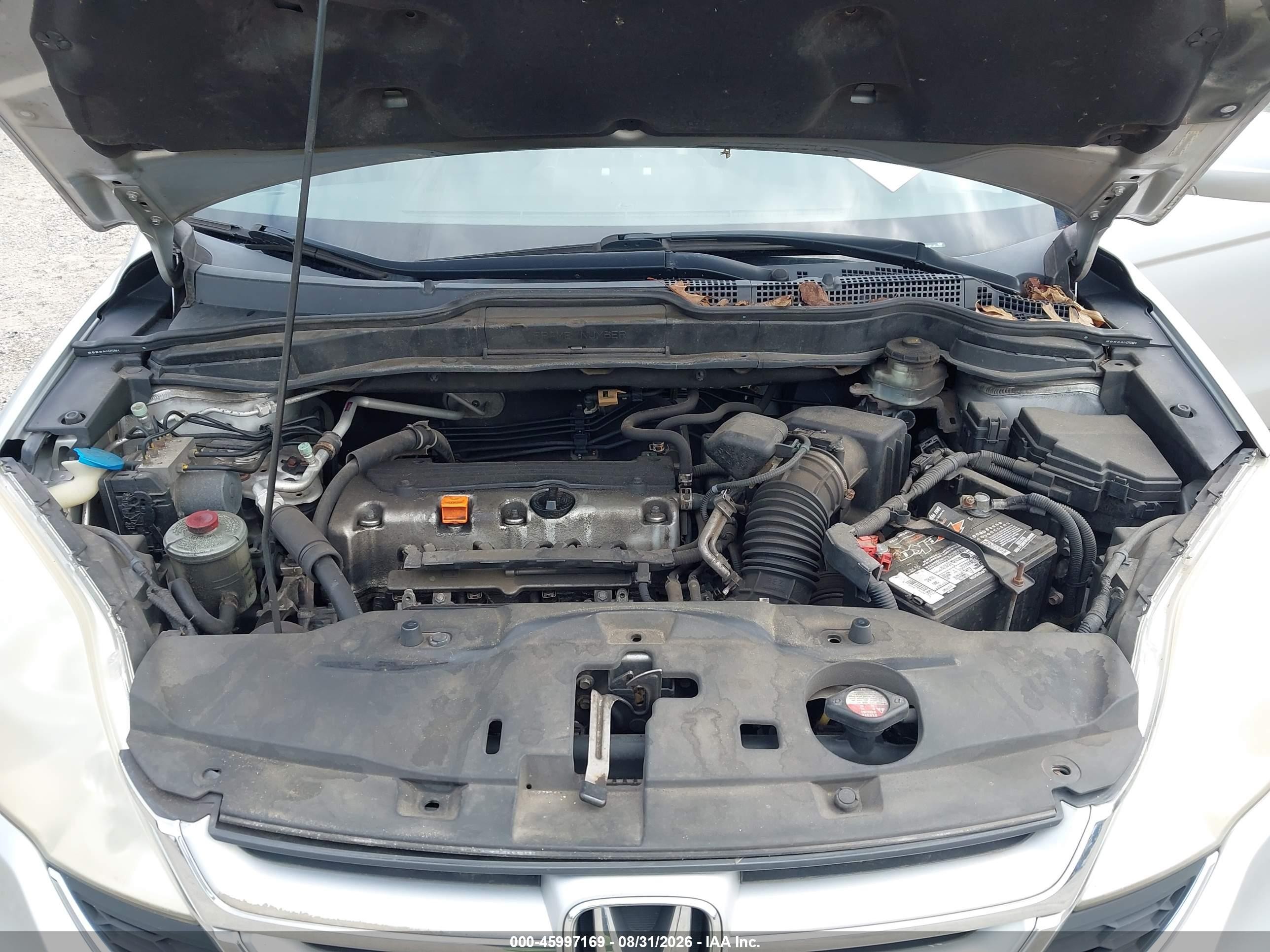 2010 Honda Cr-v Ex-l Silver vin: JHLRE4H76AC012299