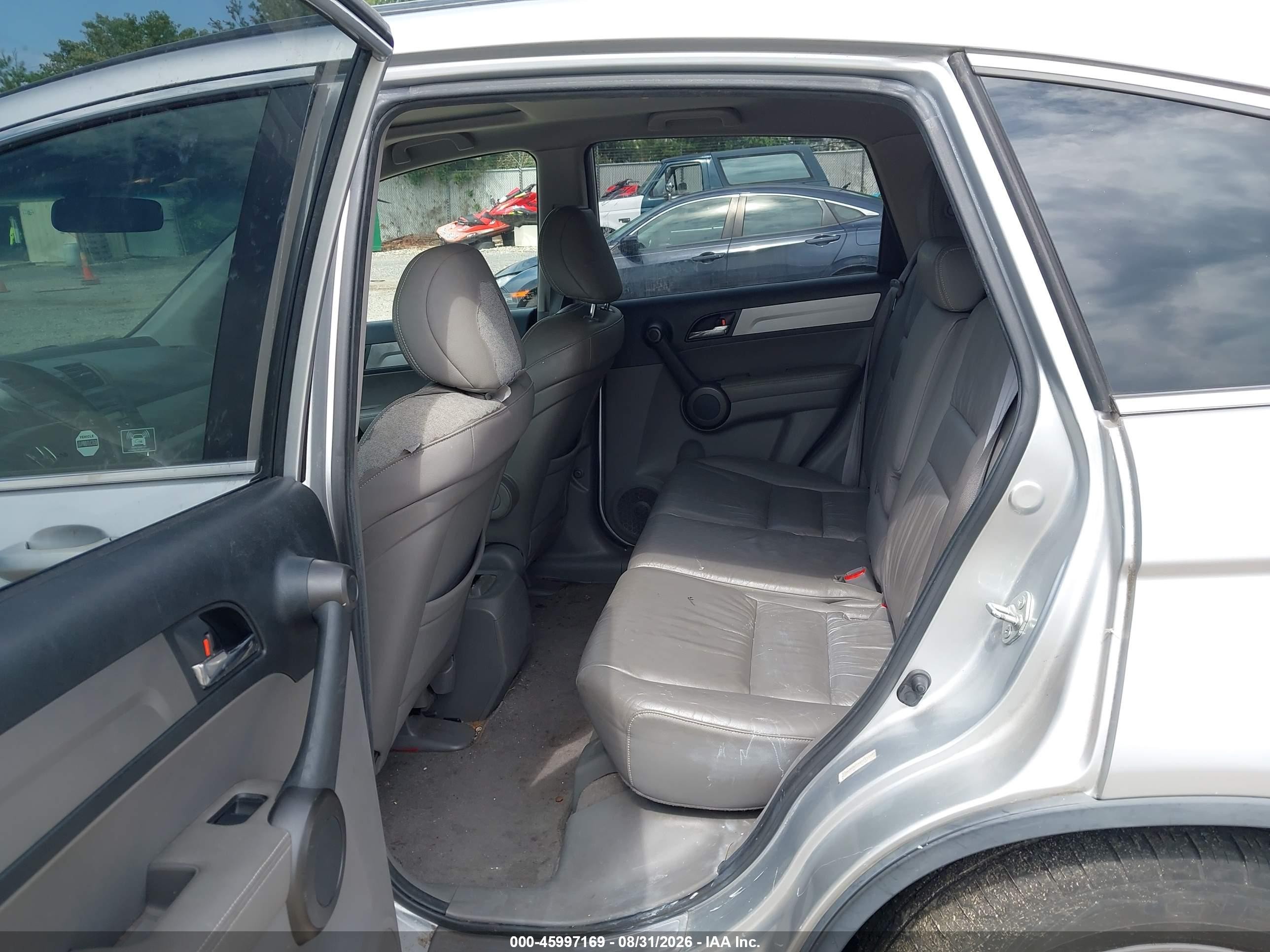 2010 Honda Cr-v Ex-l Silver vin: JHLRE4H76AC012299