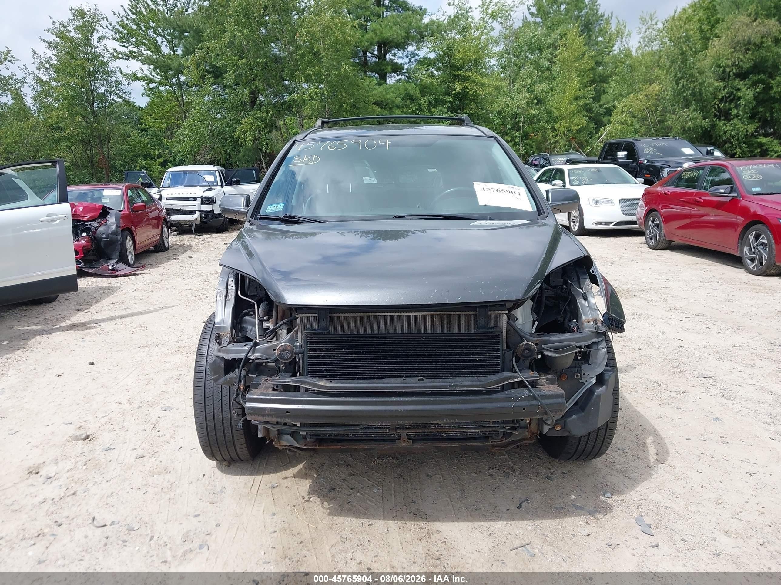 2011 Honda Cr-v Ex-l Gray vin: JHLRE4H76BC010652