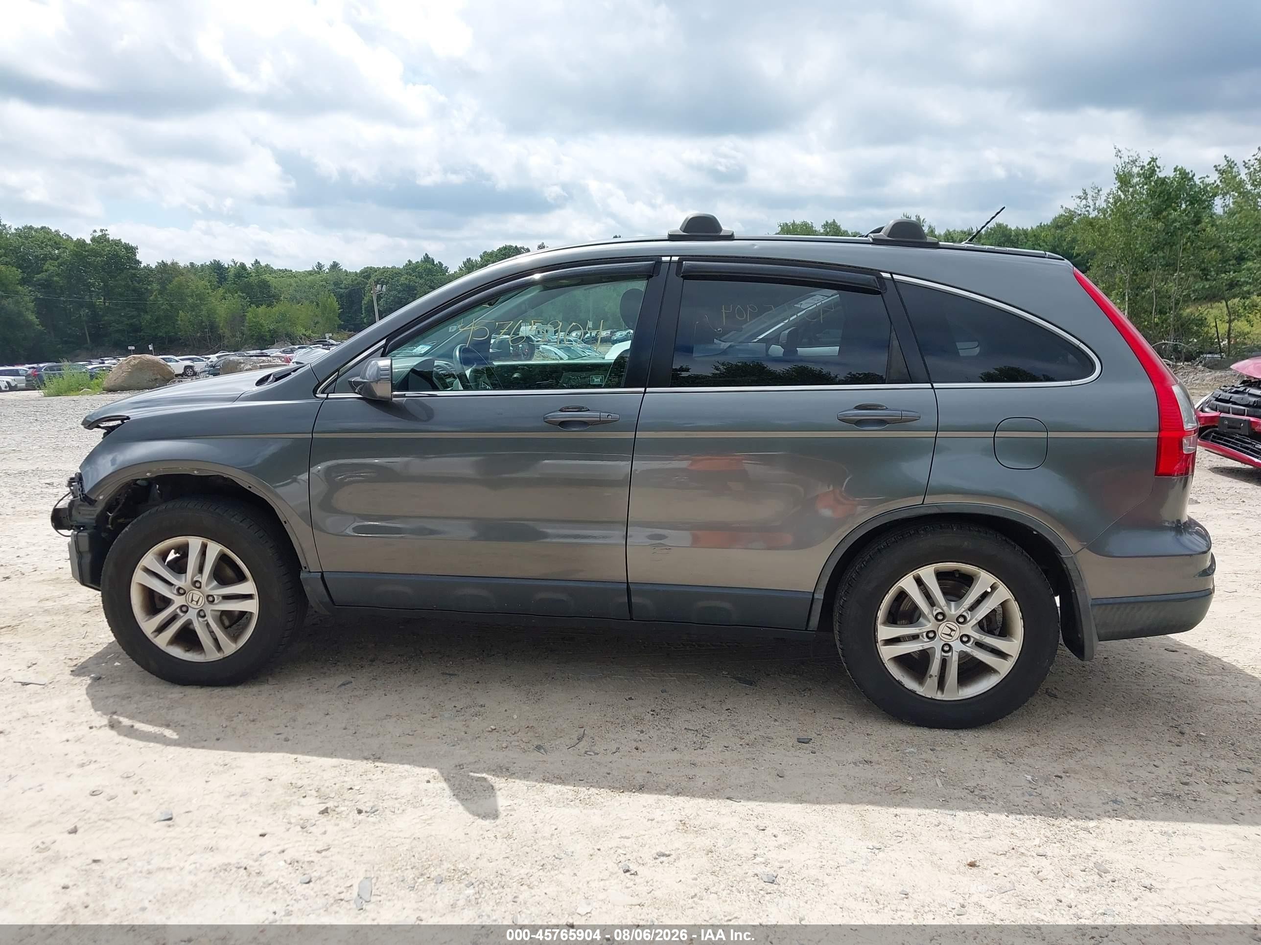 2011 Honda Cr-v Ex-l Gray vin: JHLRE4H76BC010652
