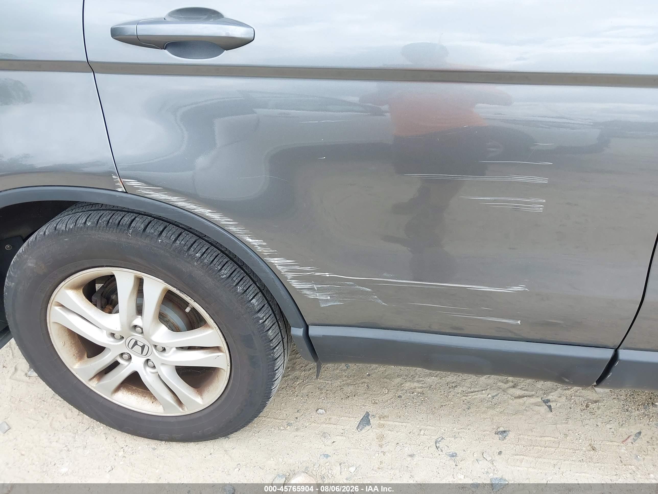 2011 Honda Cr-v Ex-l Gray vin: JHLRE4H76BC010652