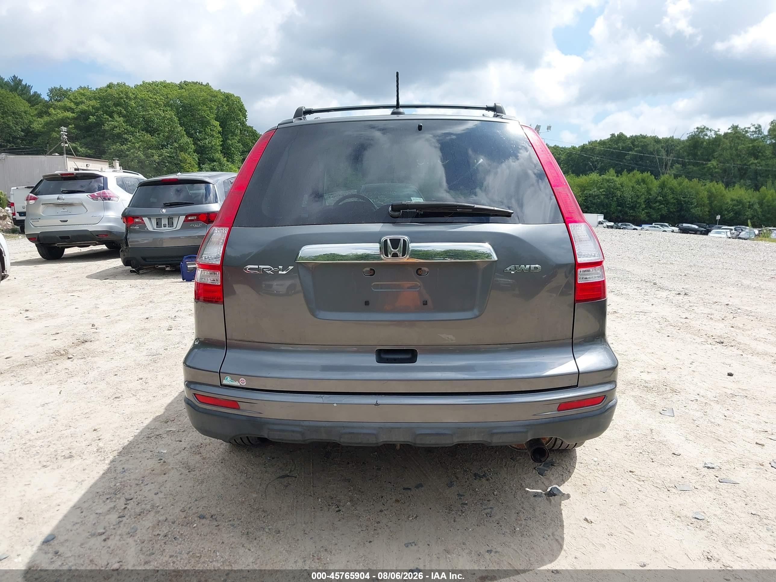 2011 Honda Cr-v Ex-l Gray vin: JHLRE4H76BC010652