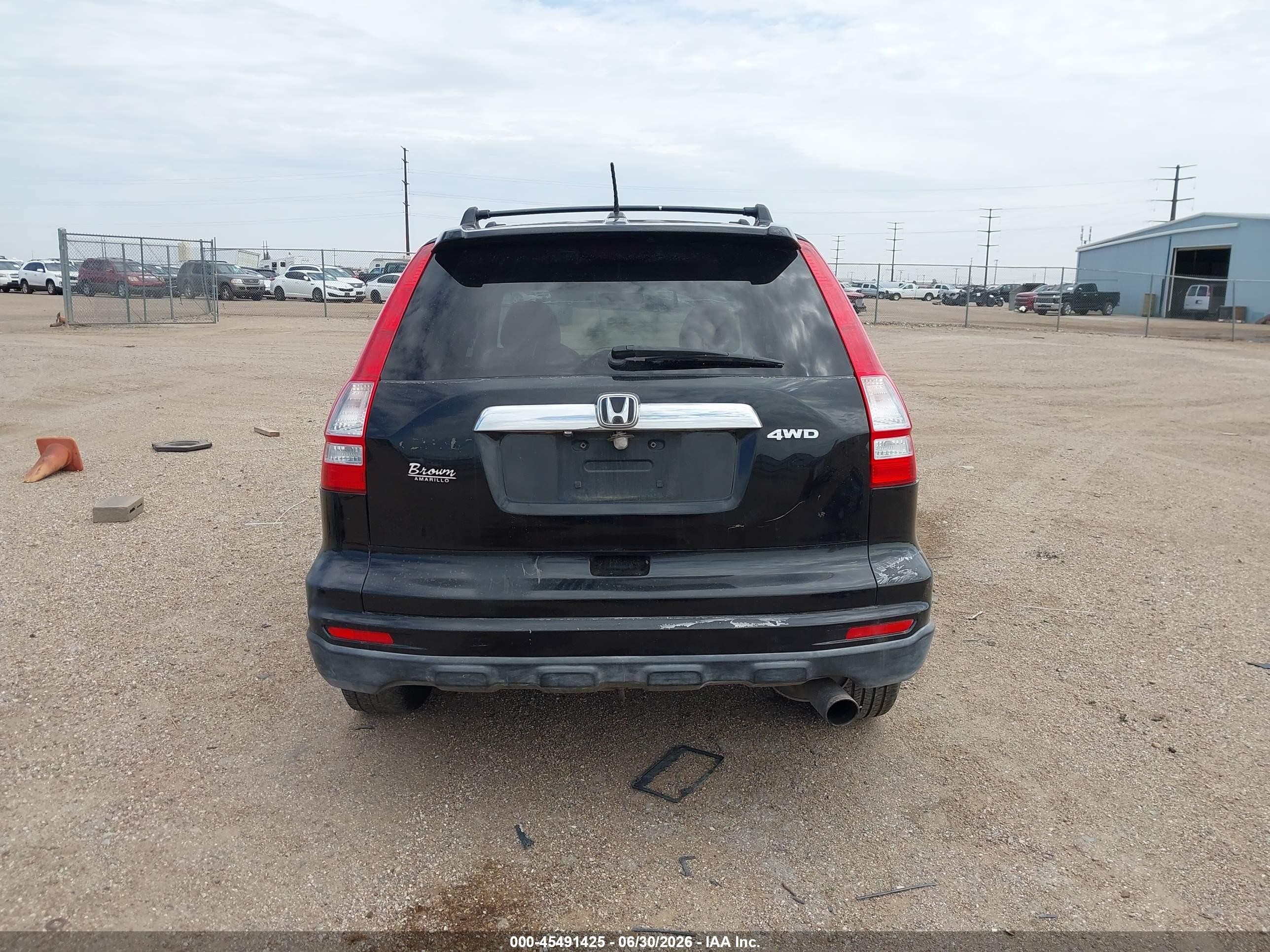 2010 Honda Cr-v Ex-l Black vin: JHLRE4H77AC012800