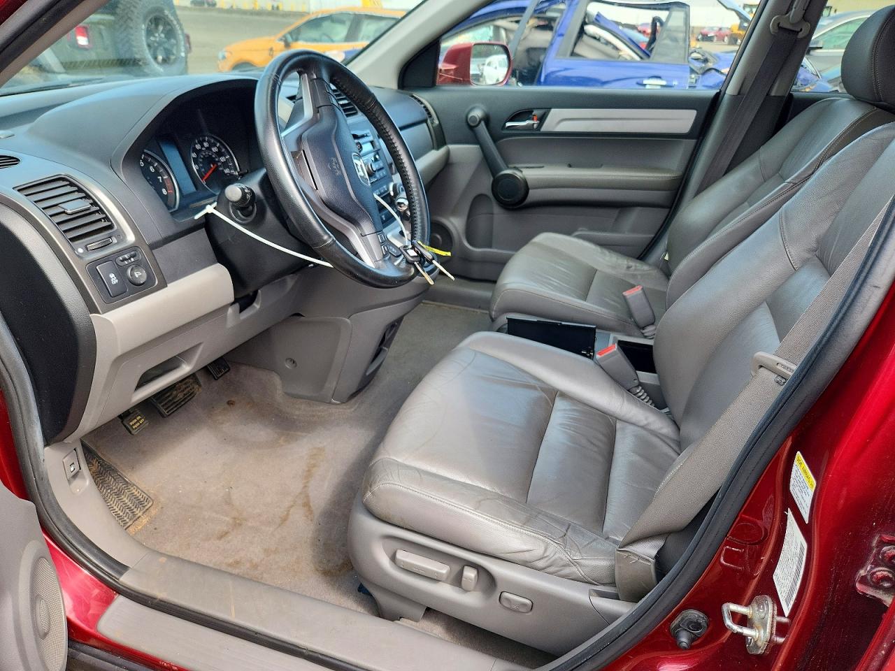 2011 Honda Cr-v Exl Burgundy vin: JHLRE4H77BC001975