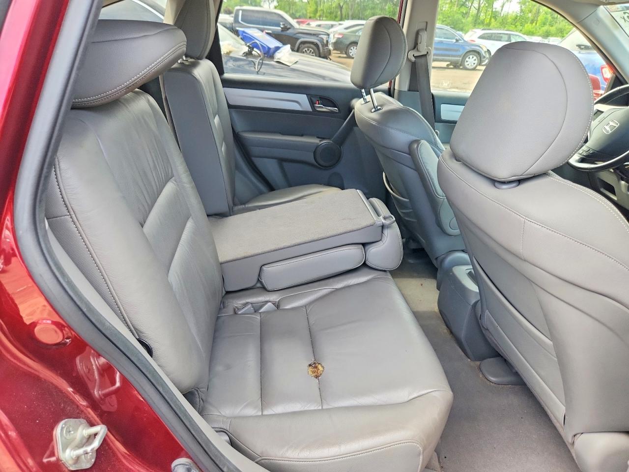 2011 Honda Cr-v Exl Burgundy vin: JHLRE4H77BC001975