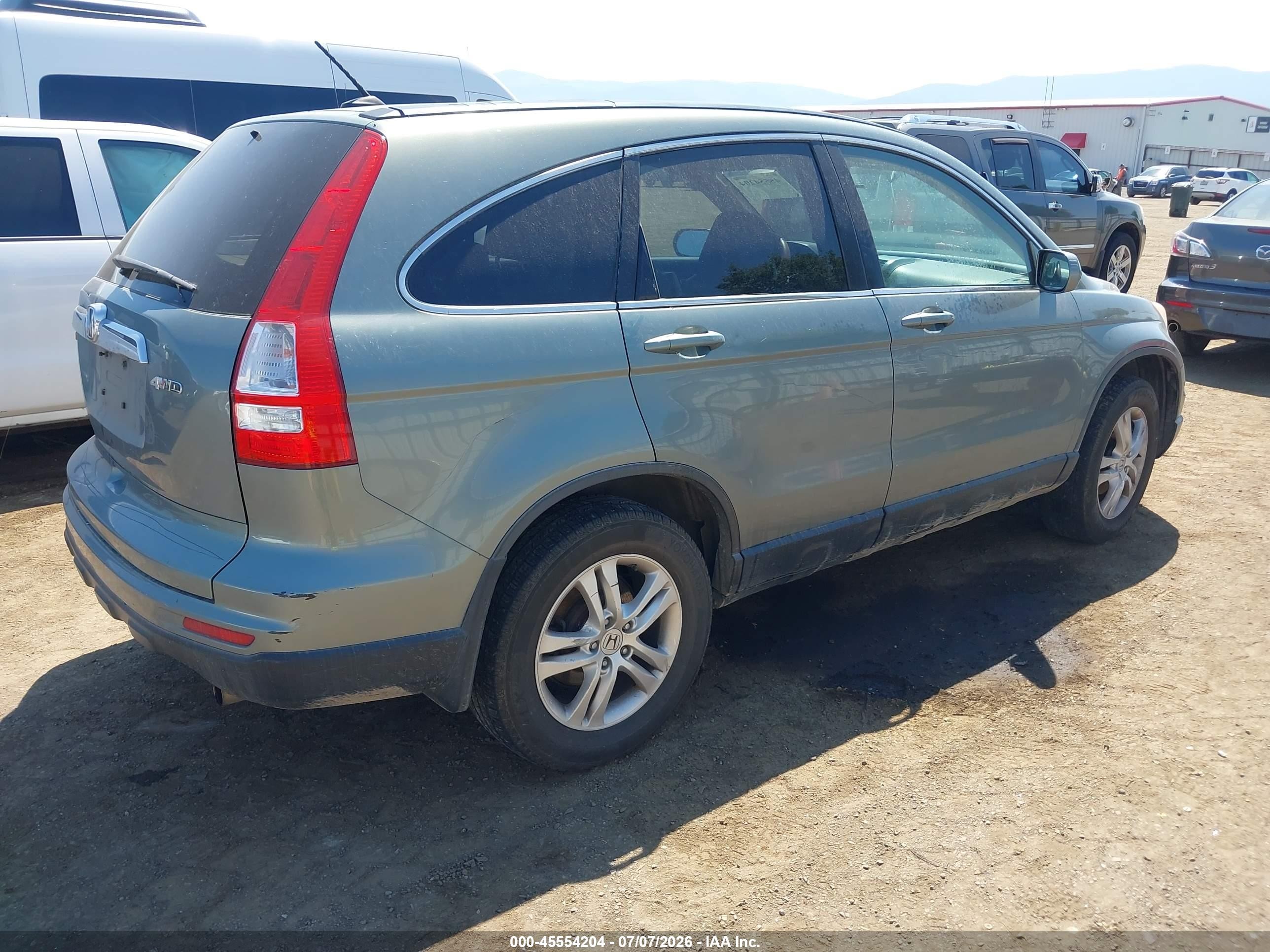 2011 Honda Cr-v Ex-l Pewter vin: JHLRE4H77BC008652
