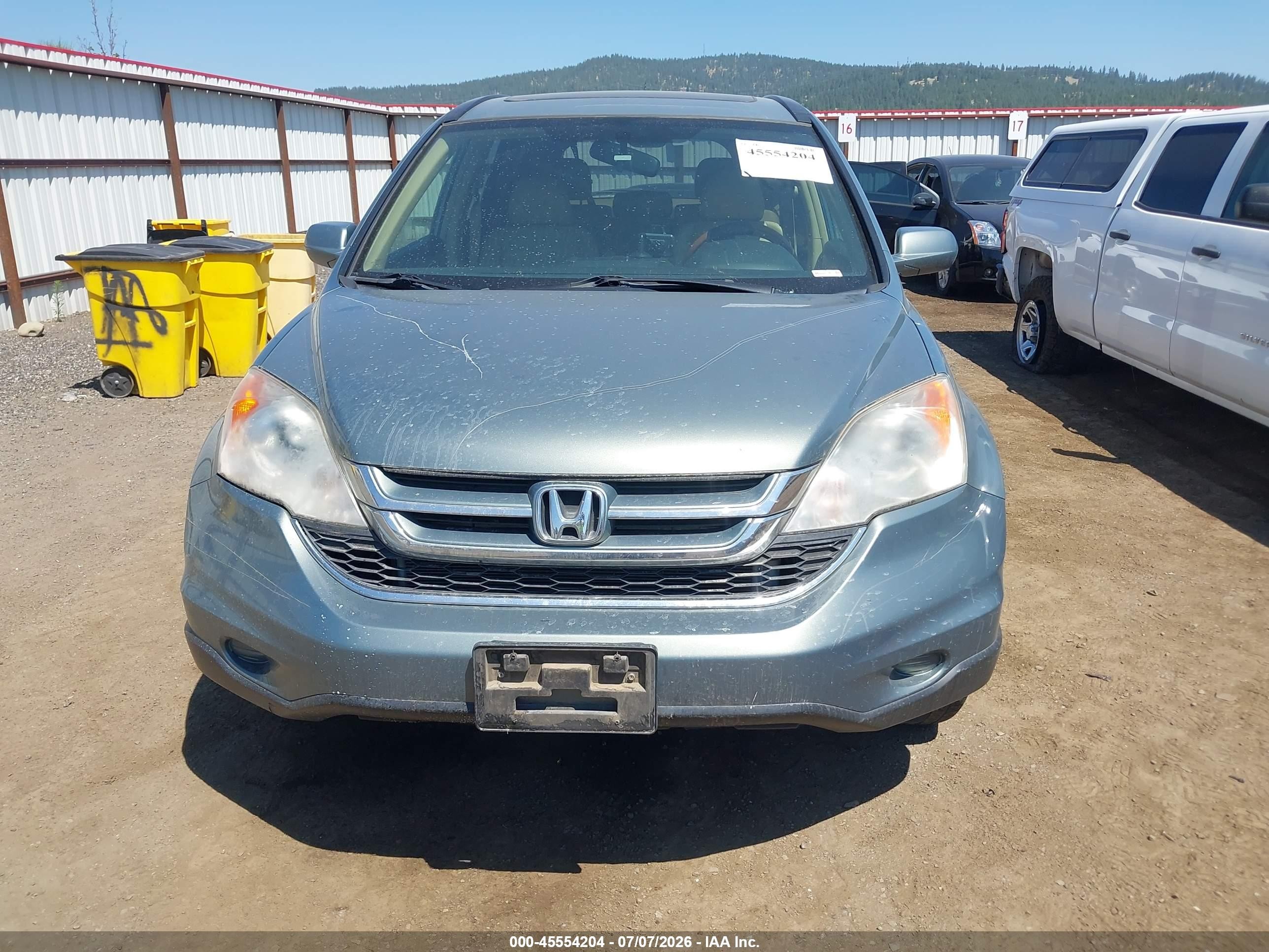2011 Honda Cr-v Ex-l Pewter vin: JHLRE4H77BC008652