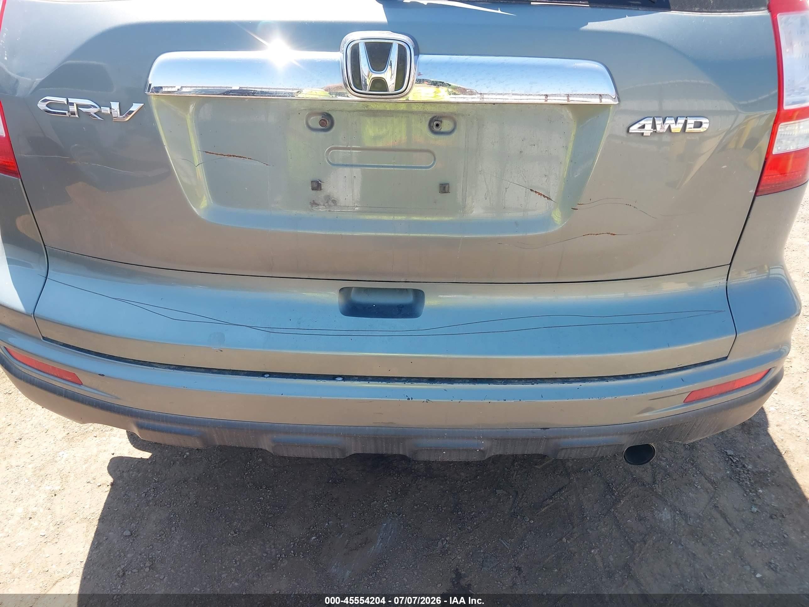 2011 Honda Cr-v Ex-l Pewter vin: JHLRE4H77BC008652