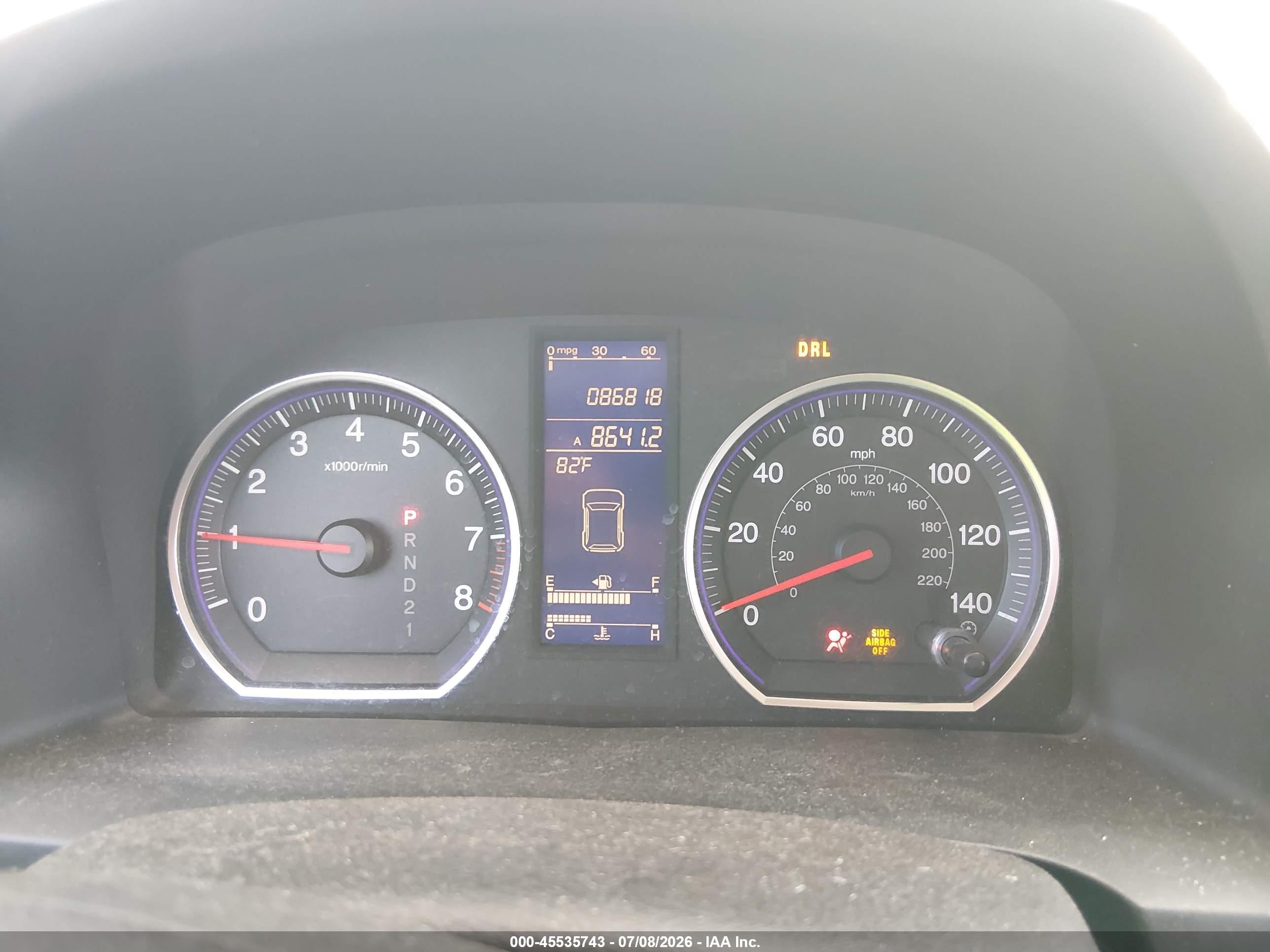2011 Honda Cr-v Ex-l Синий vin: JHLRE4H77BC010384
