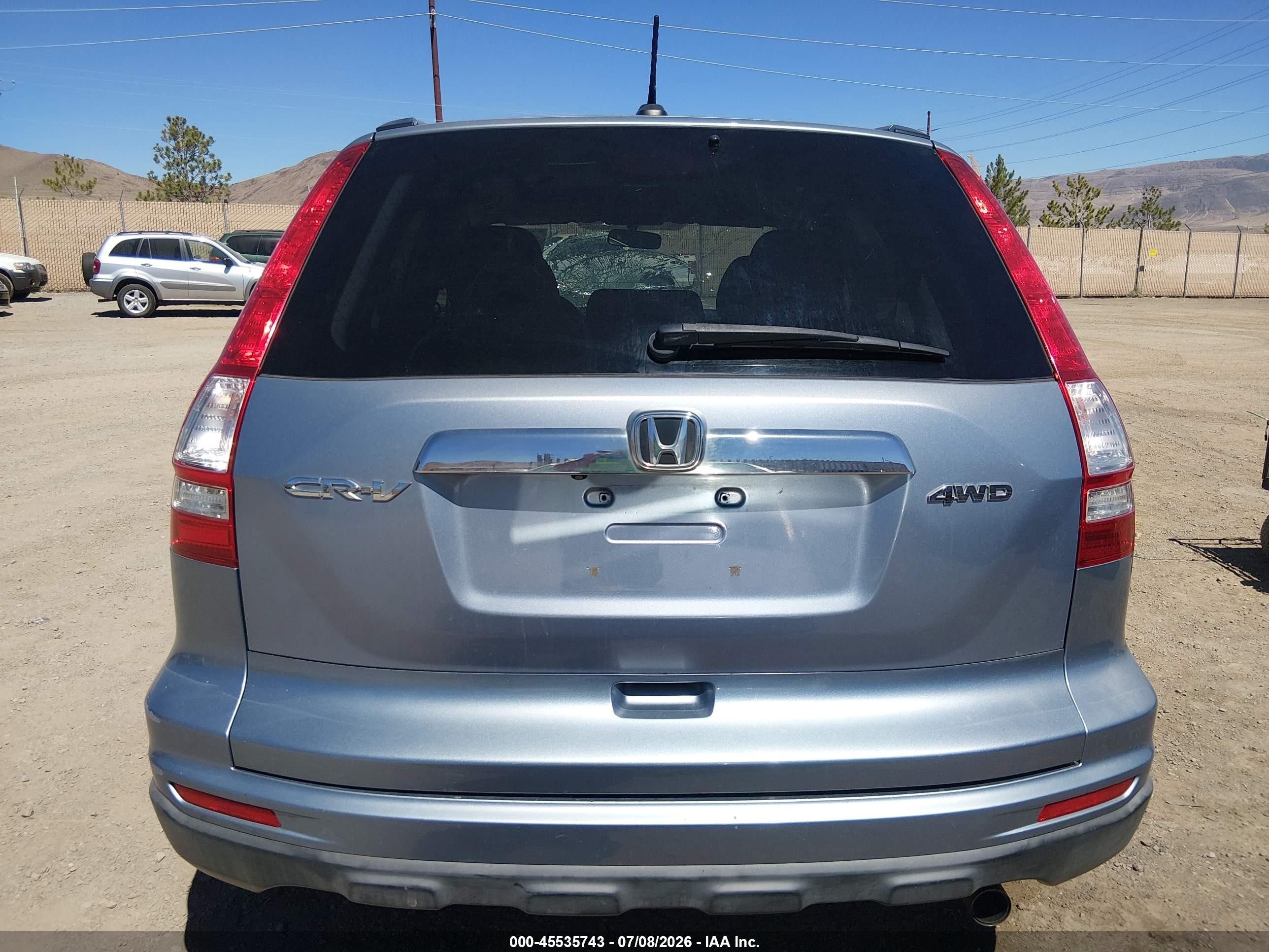 2011 Honda Cr-v Ex-l Синий vin: JHLRE4H77BC010384