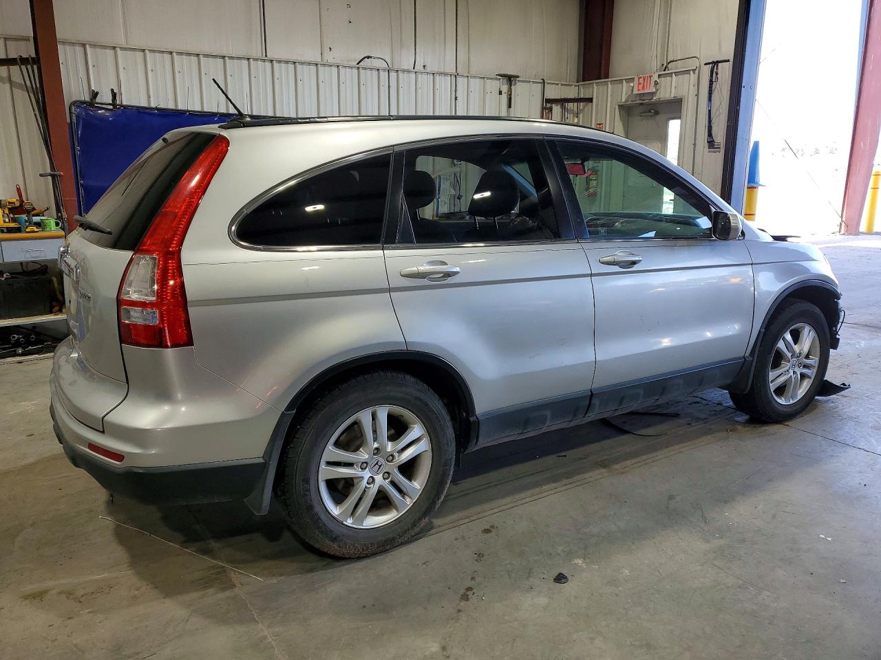 2011 Honda Cr-v Exl Silver vin: JHLRE4H77BC016038