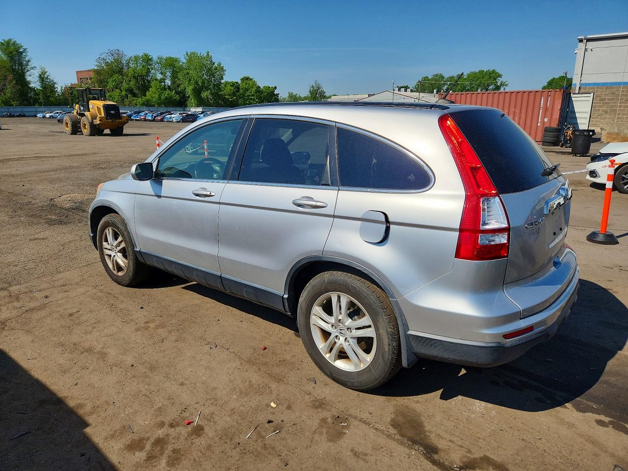 2011 Honda Cr-v Exl Silver vin: JHLRE4H77BC019974