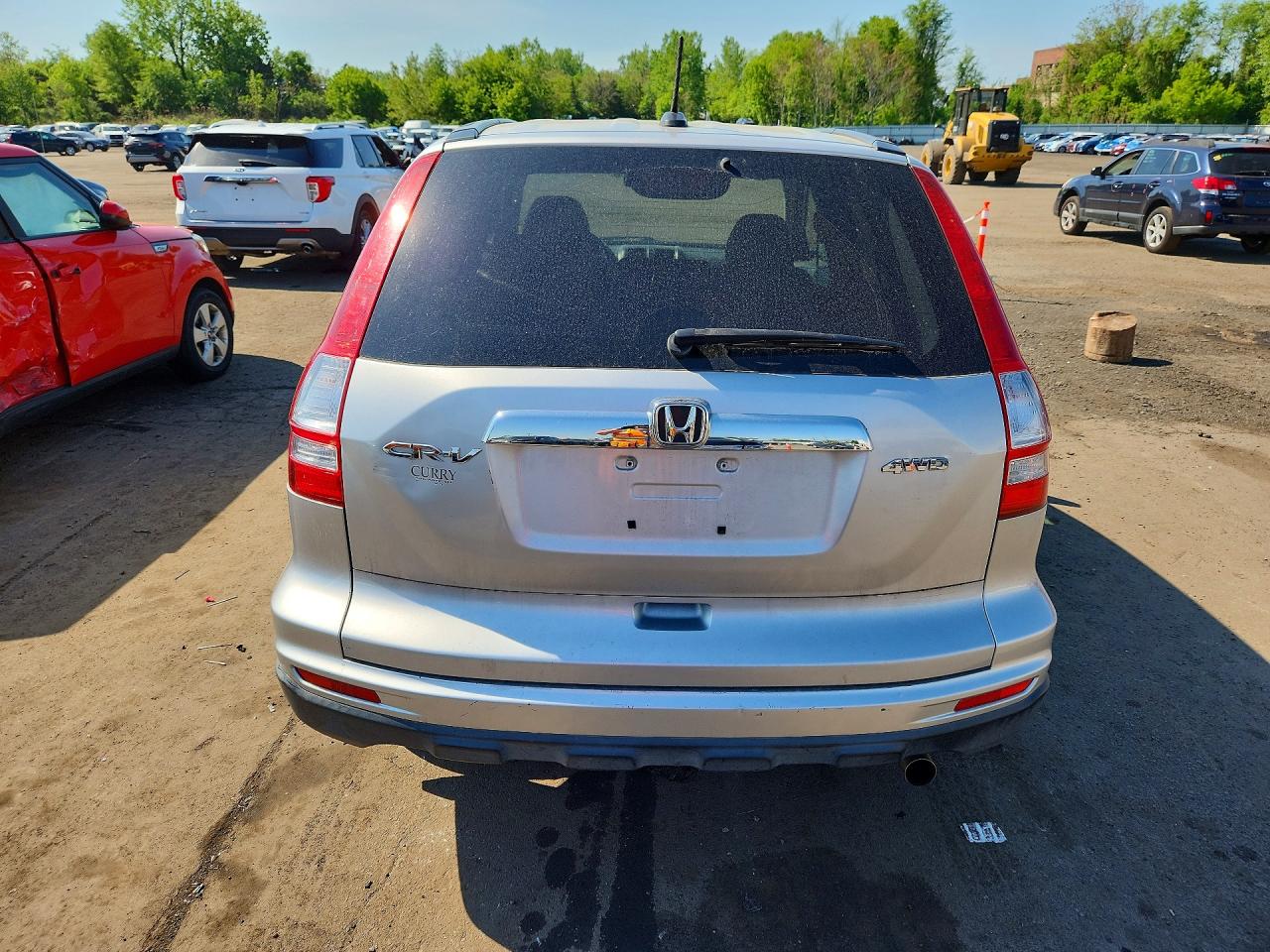 2011 Honda Cr-v Exl Silver vin: JHLRE4H77BC019974