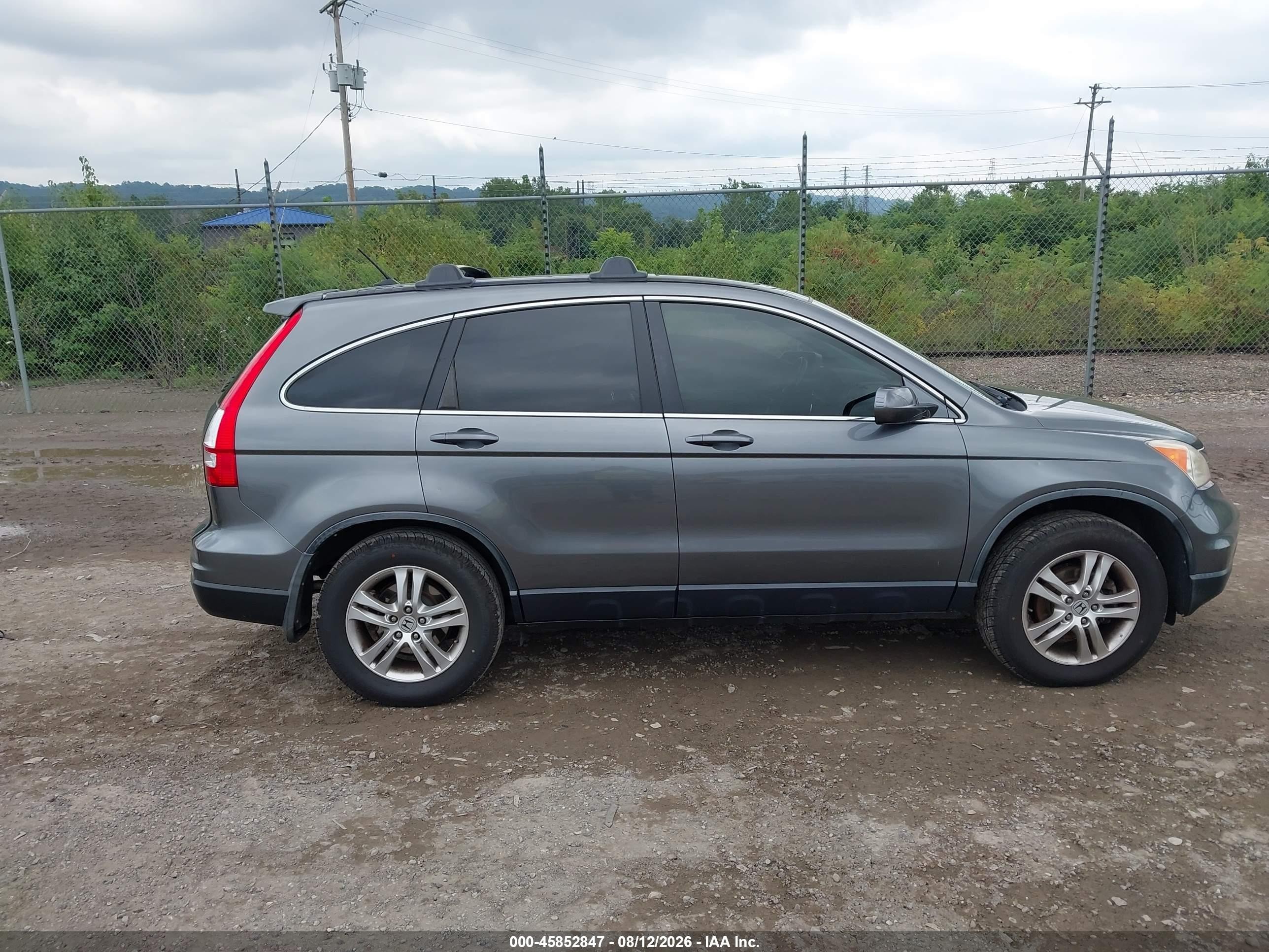 2011 Honda Cr-v Ex-l Gray vin: JHLRE4H77BC020462