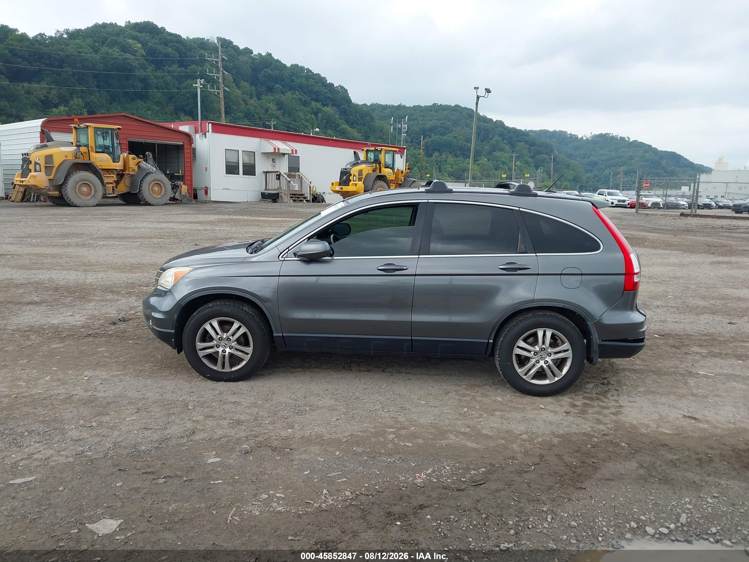 2011 Honda Cr-v Ex-l Gray vin: JHLRE4H77BC020462