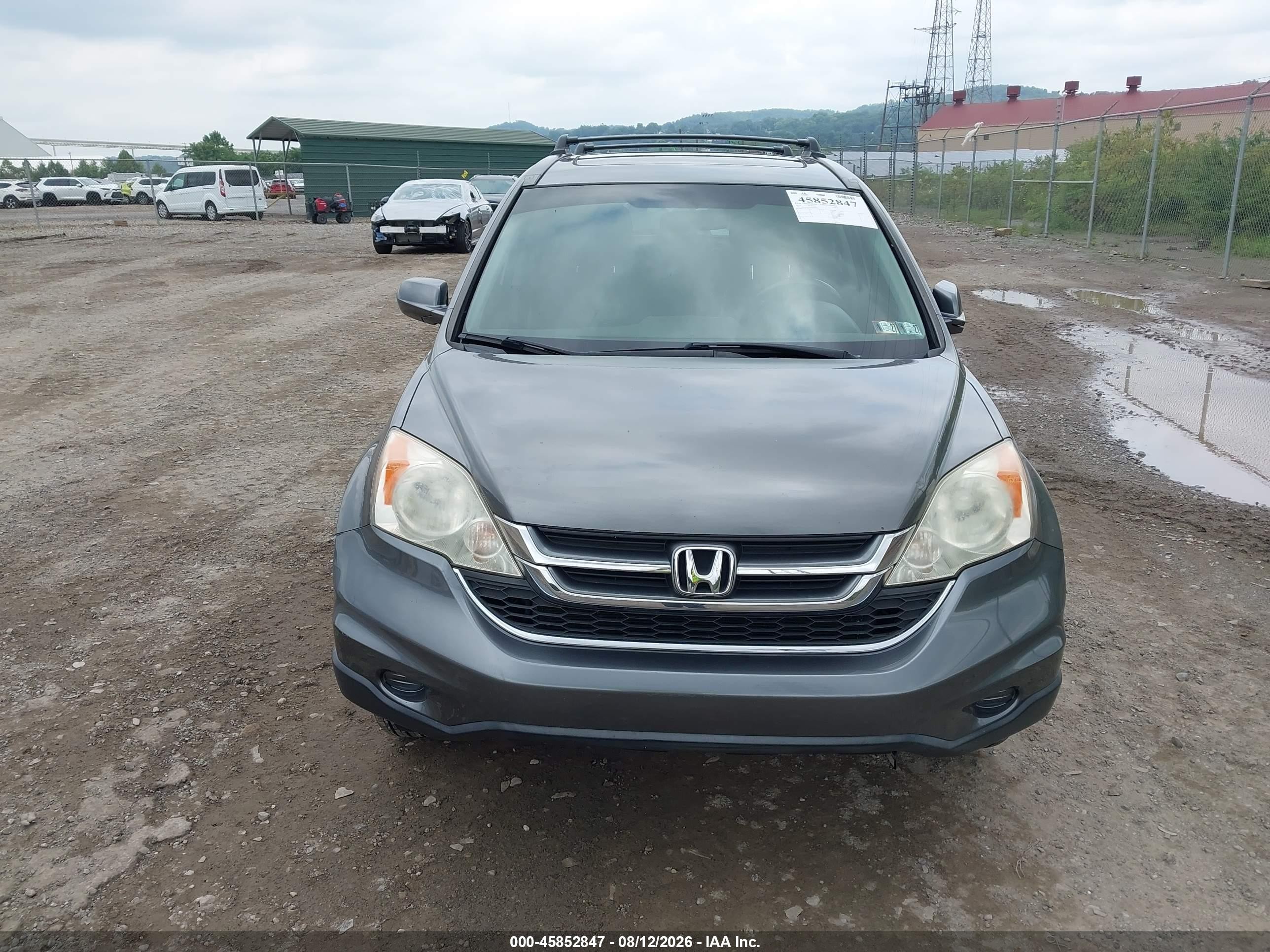 2011 Honda Cr-v Ex-l Gray vin: JHLRE4H77BC020462
