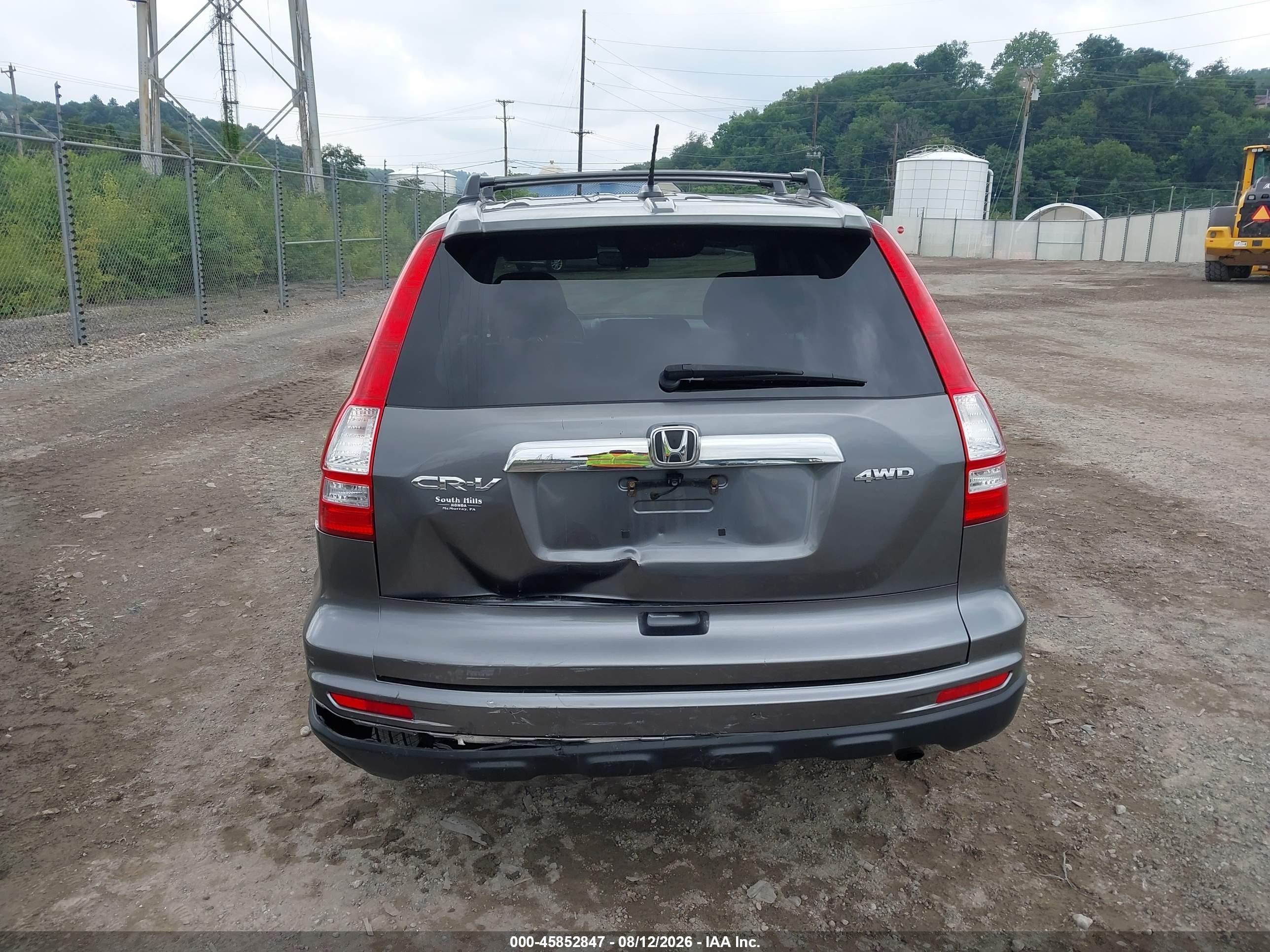 2011 Honda Cr-v Ex-l Gray vin: JHLRE4H77BC020462