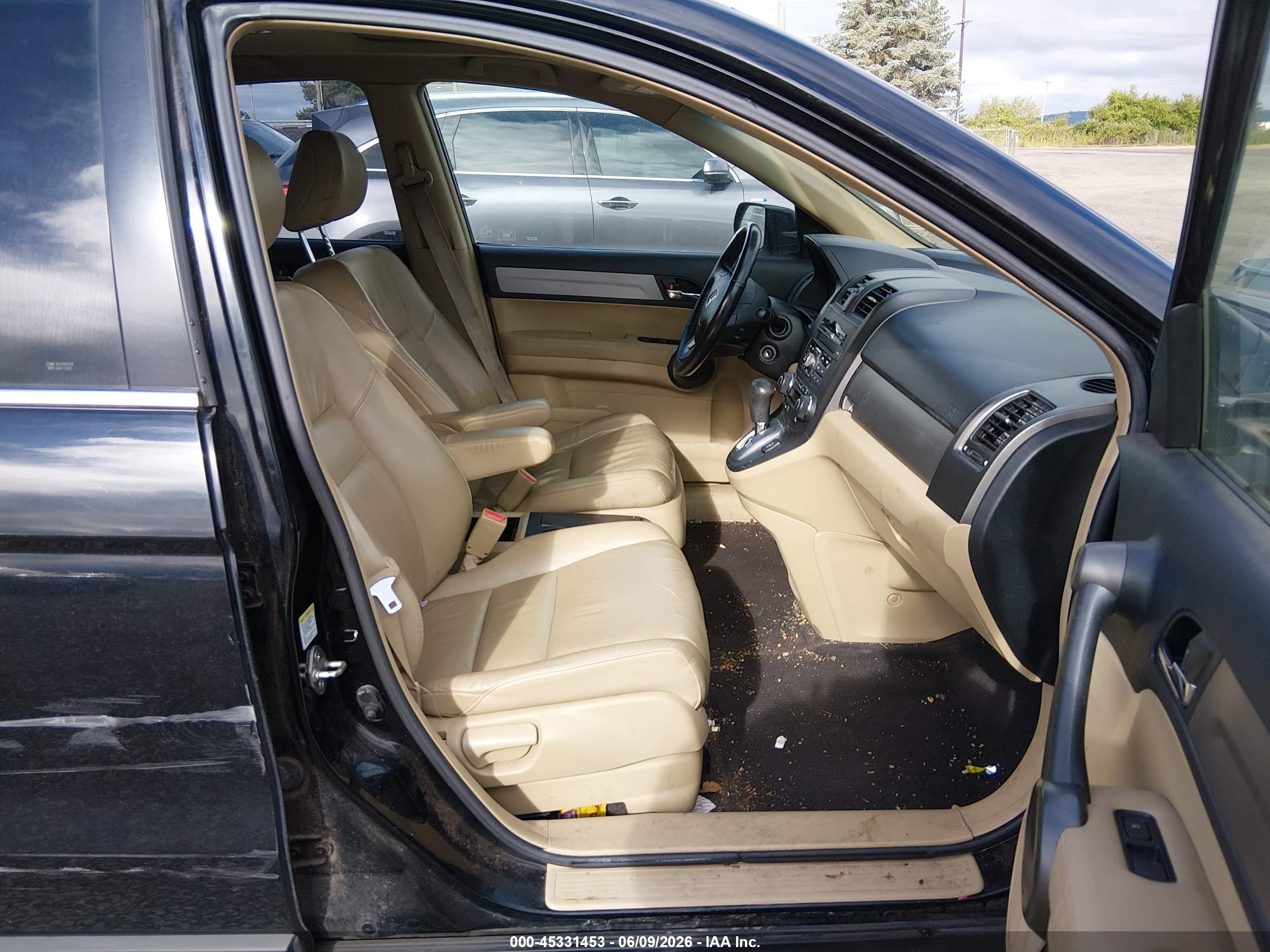 2010 Honda Cr-v Ex-l Черный vin: JHLRE4H78AC000994