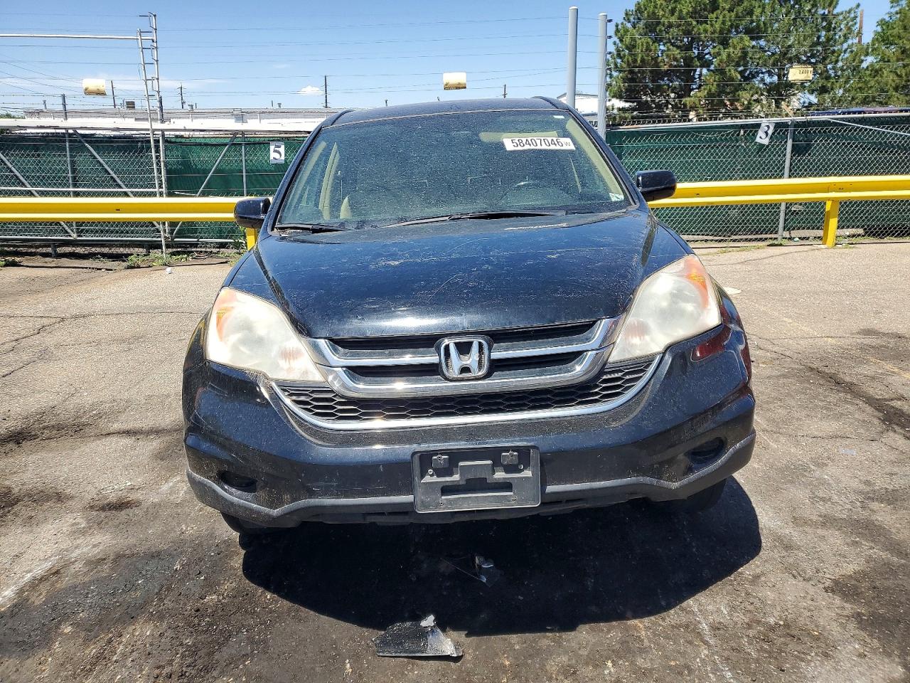 2010 Honda Cr-v Exl Black vin: JHLRE4H78AC004320