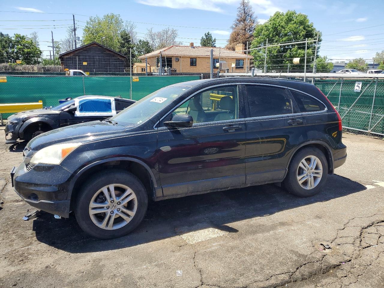 2010 Honda Cr-v Exl Black vin: JHLRE4H78AC004320