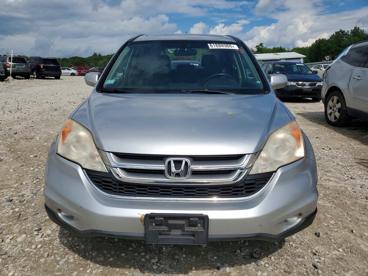 2010 Honda Cr-v Exl Silver vin: JHLRE4H78AC007928