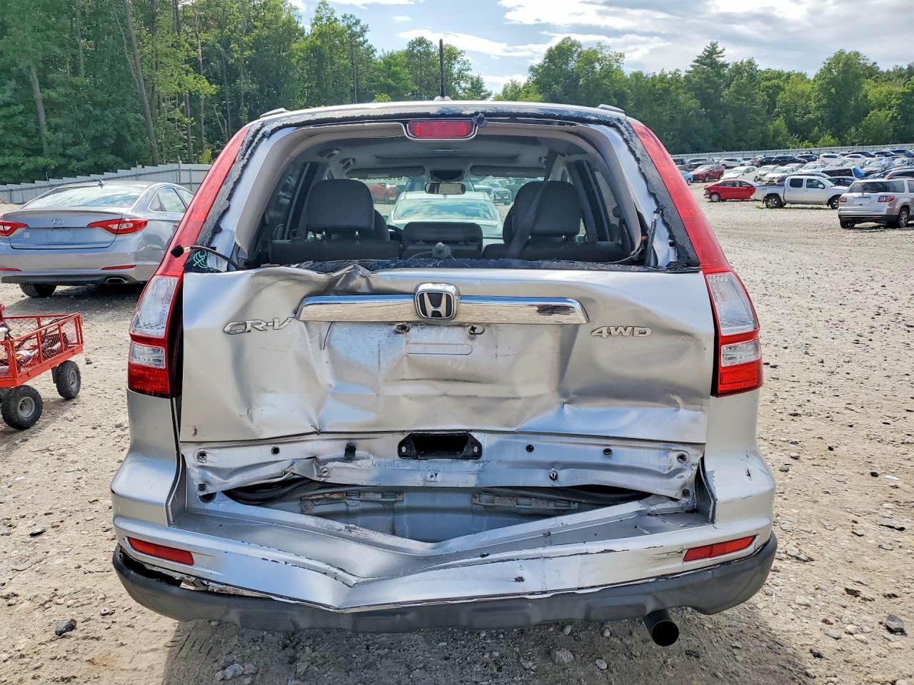 2010 Honda Cr-v Exl Silver vin: JHLRE4H78AC007928