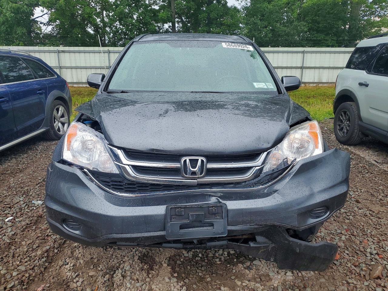 2010 Honda Cr-v Exl Gray vin: JHLRE4H78AC011719