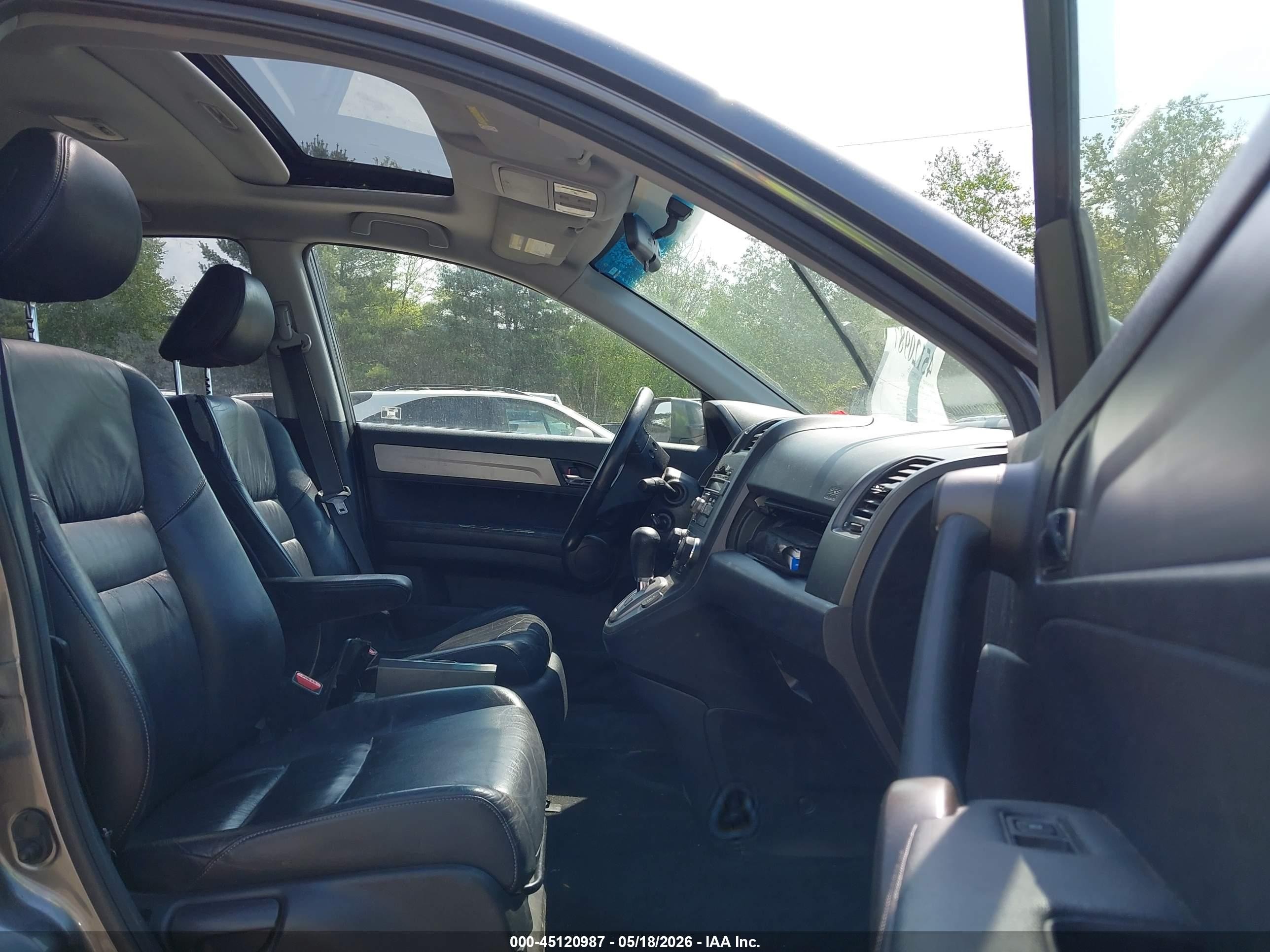 2010 Honda Cr-v Ex-l Gray vin: JHLRE4H78AC015883