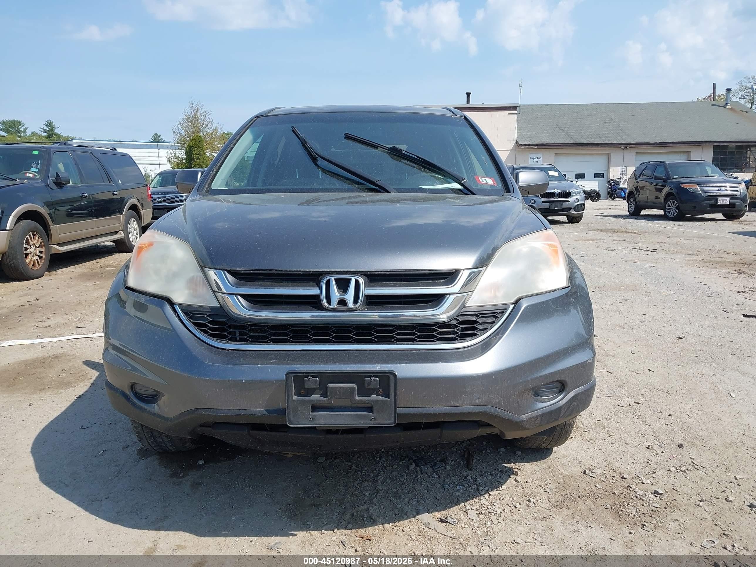 2010 Honda Cr-v Ex-l Gray vin: JHLRE4H78AC015883