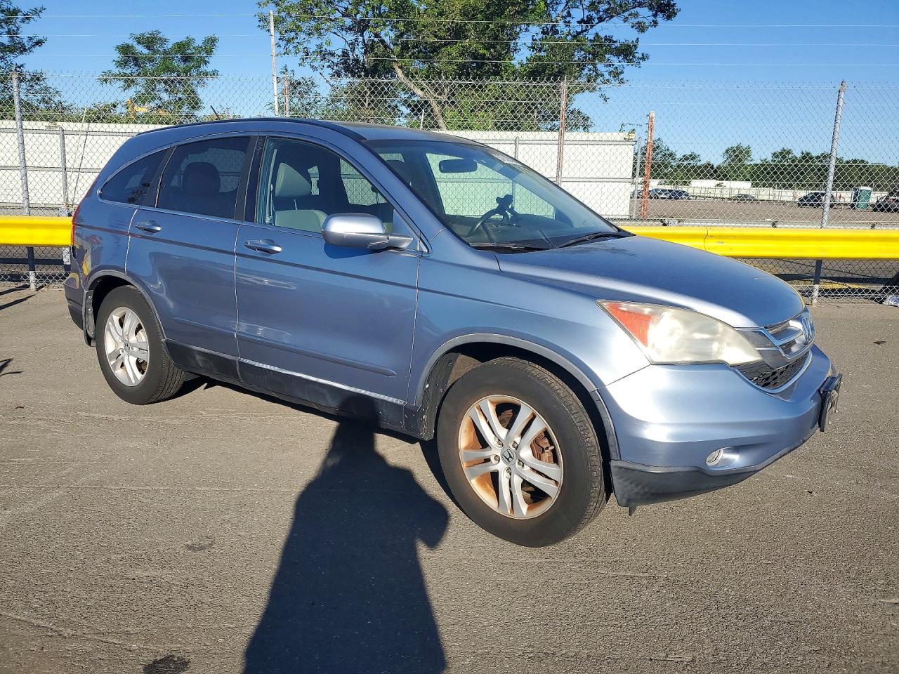 2011 Honda Cr-v Ex Blue vin: JHLRE4H78BC001046