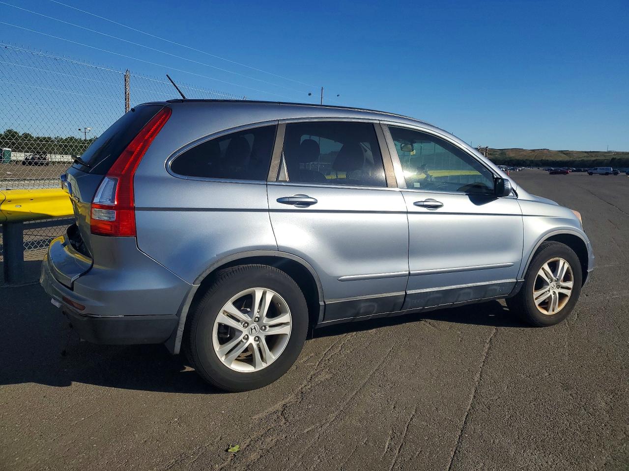 2011 Honda Cr-v Ex Blue vin: JHLRE4H78BC001046